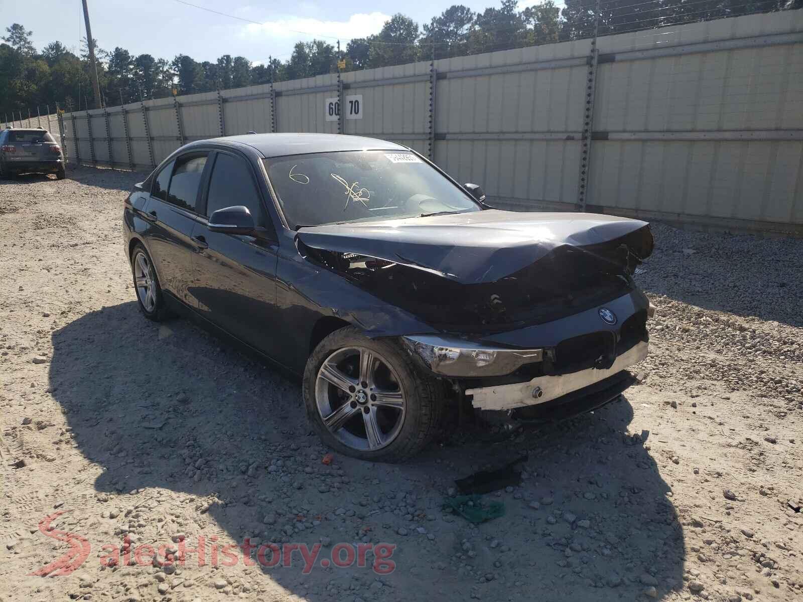 2014 BMW 3 SERIES — VIN WBA3C1C57EK116323