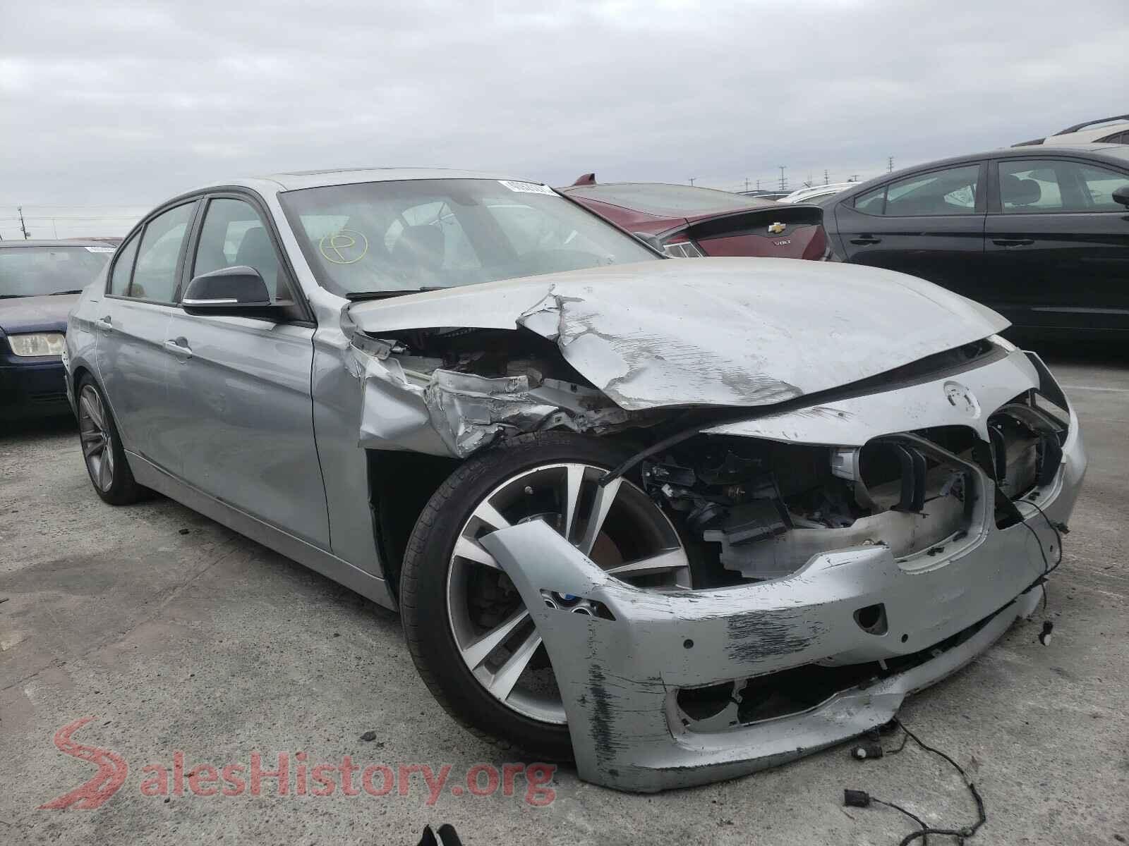 2015 BMW 3 SERIES — VIN WBA3C1C57FK124360