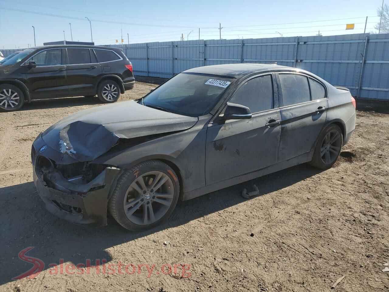 2013 BMW 3 SERIES — VIN WBA3C1C58DF442543