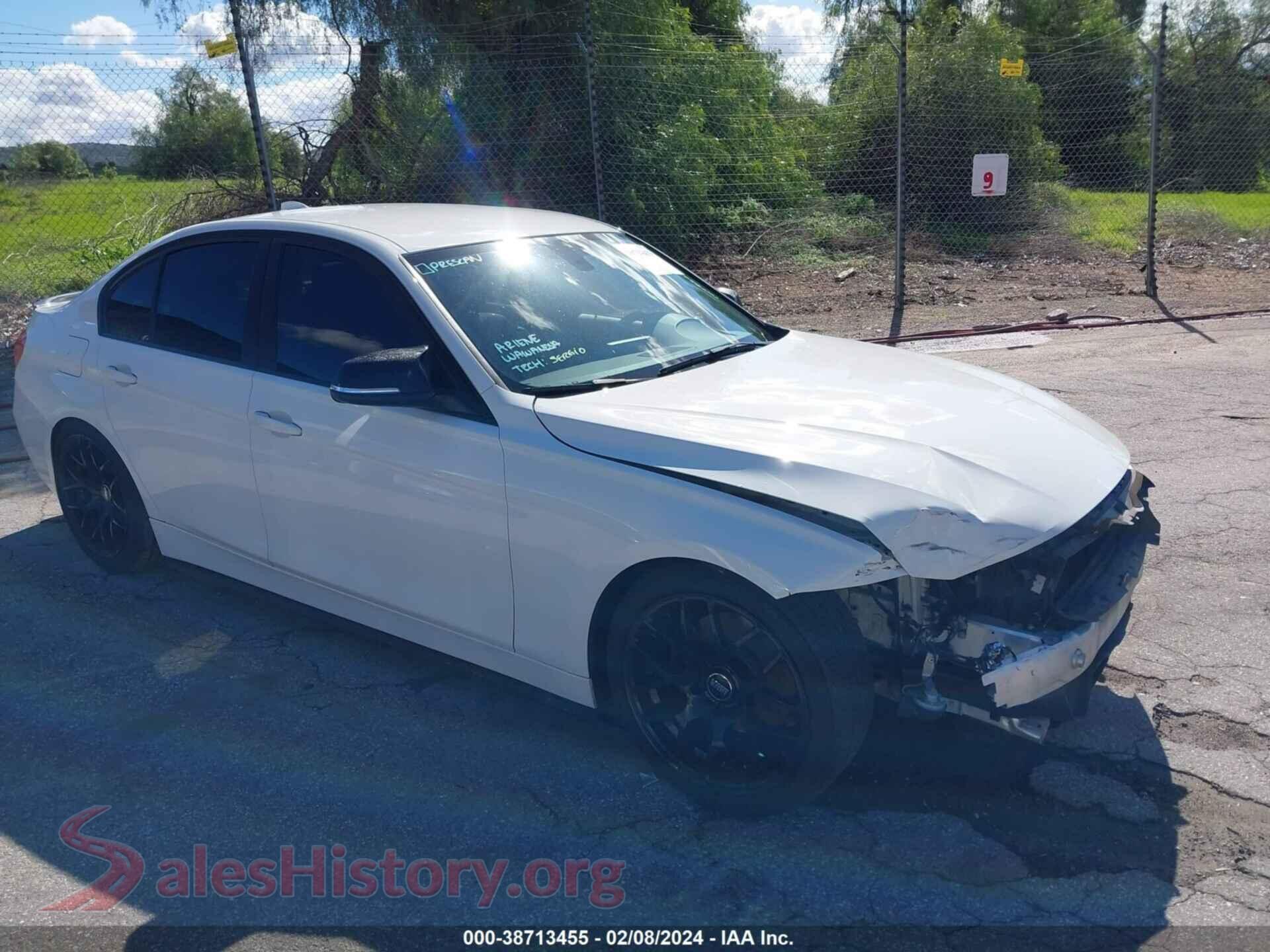 2014 BMW 328I — VIN WBA3C1C58EK110899