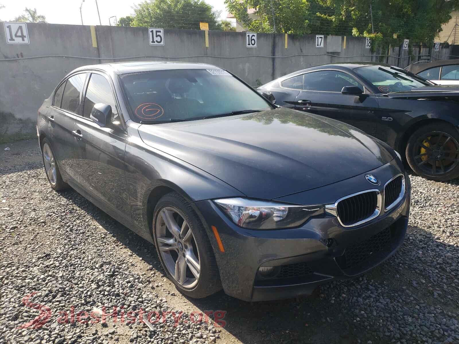 2015 BMW 3 SERIES — VIN WBA3C1C58FK124366