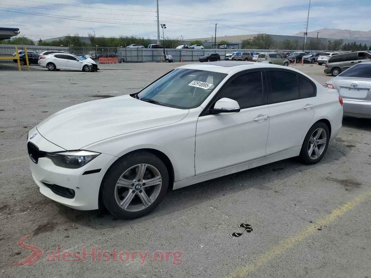 2015 BMW 3 SERIES — VIN WBA3C1C58FP851977