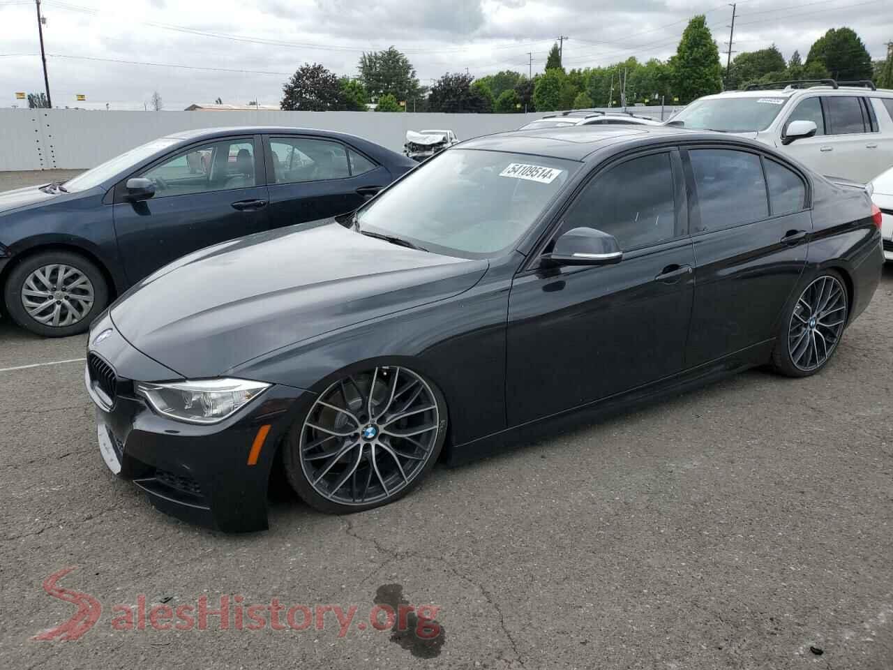 2013 BMW 3 SERIES — VIN WBA3C1C59DF438419