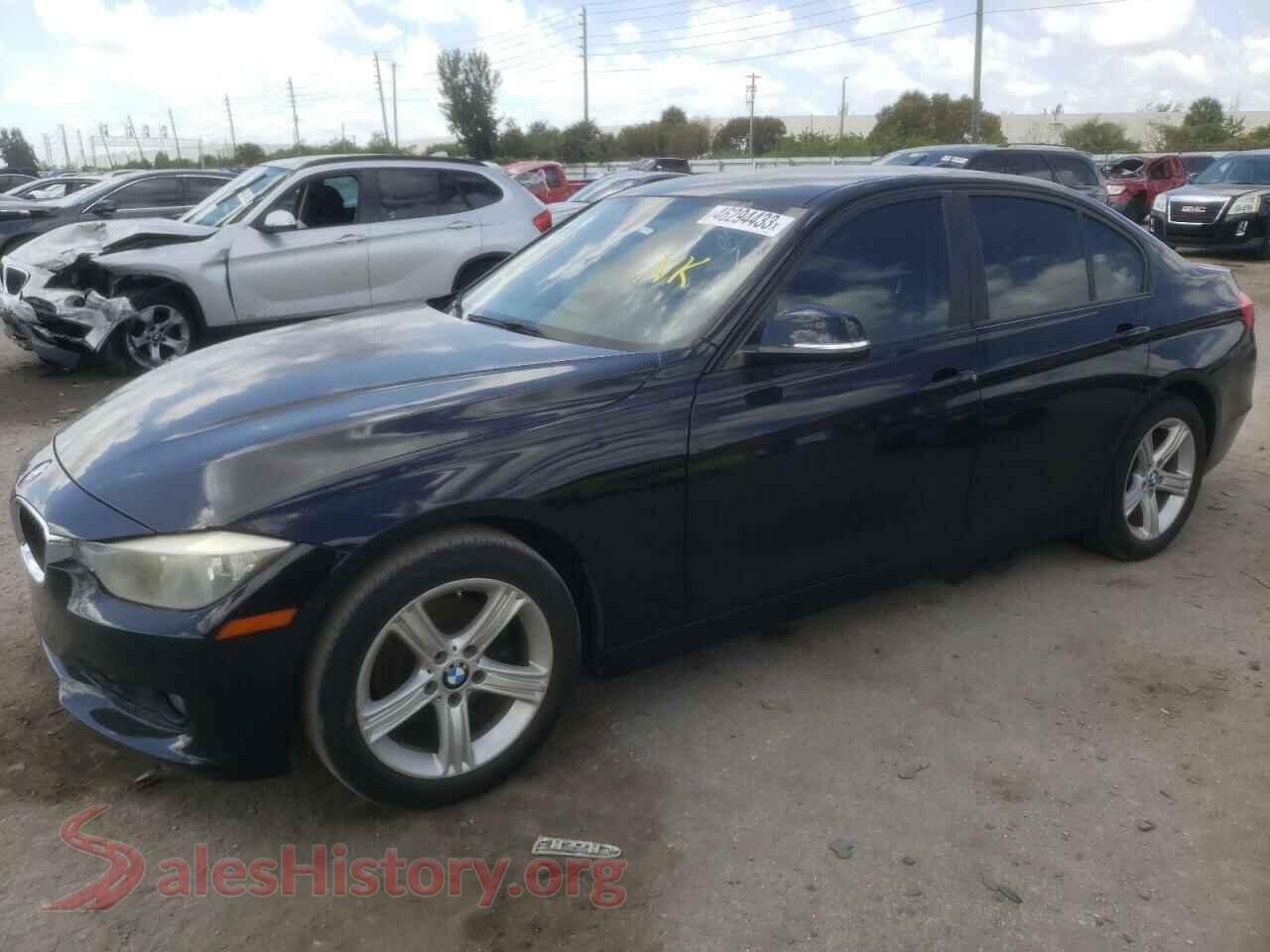 2013 BMW 3 SERIES — VIN WBA3C1C59DK103524