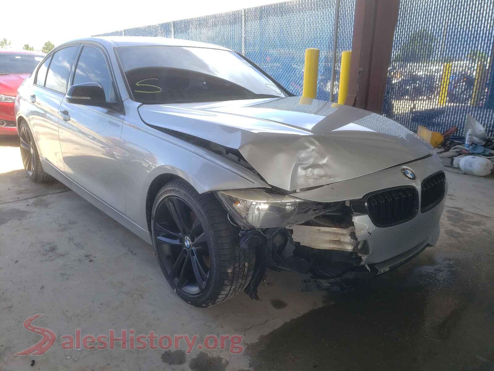 2013 BMW 3 SERIES — VIN WBA3C1C5XDF442978