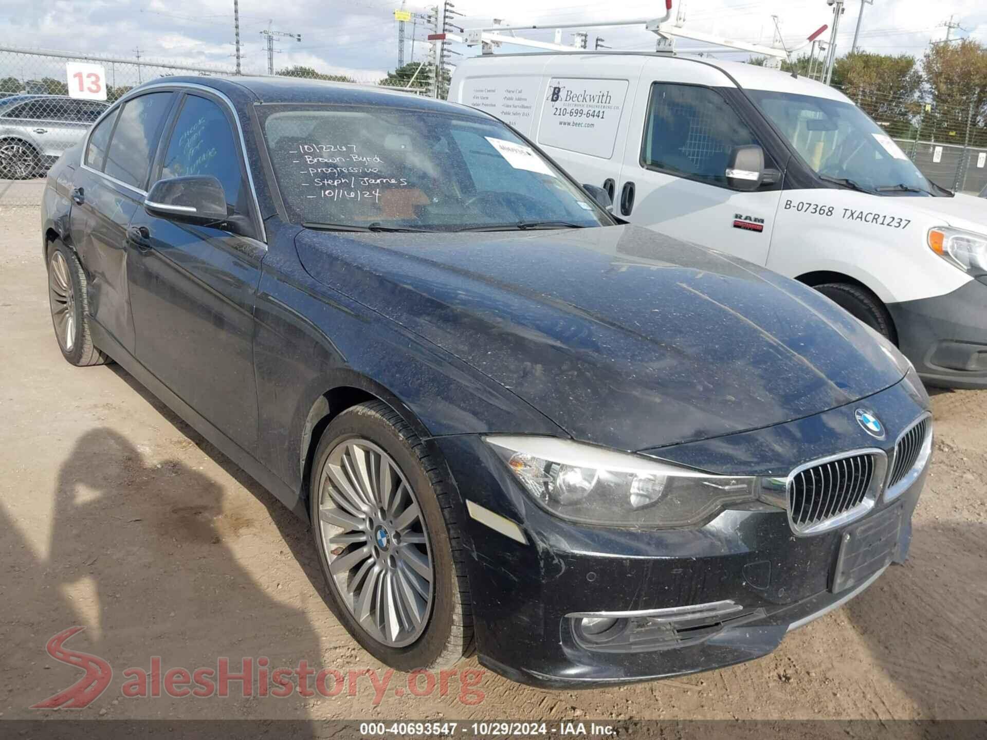 2014 BMW 328I — VIN WBA3C1C5XEK111939