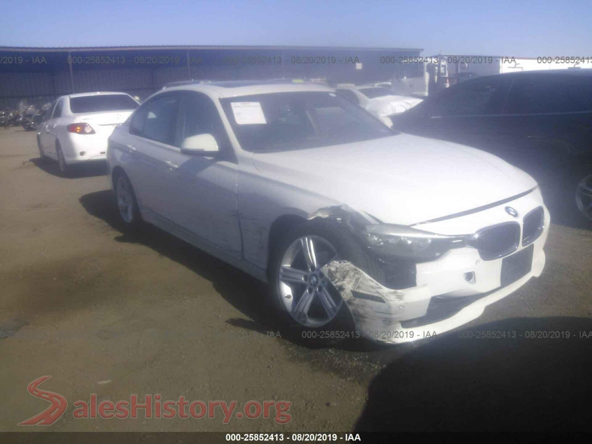 2013 BMW 328 — VIN WBA3C1G52DNR45677
