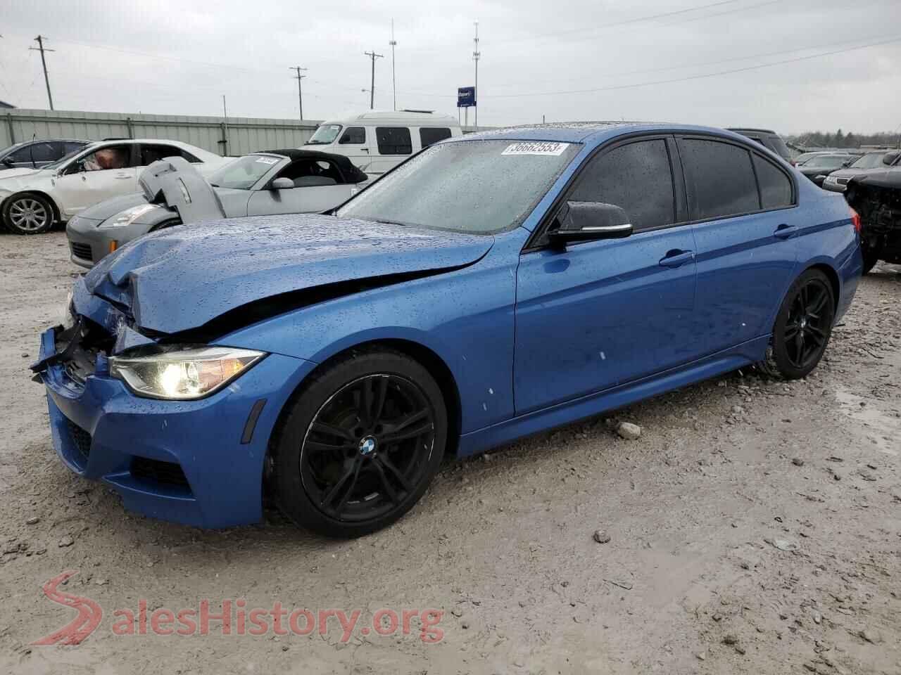 2013 BMW 3 SERIES — VIN WBA3C1G52DNR48322