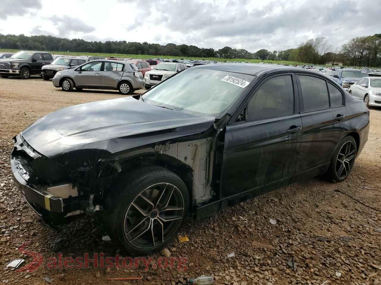 2013 BMW 3 SERIES — VIN WBA3C1G52DNR49227