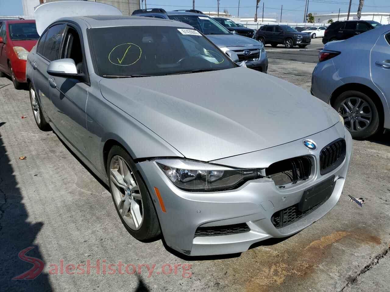 2013 BMW 3 SERIES — VIN WBA3C1G53DNR44148