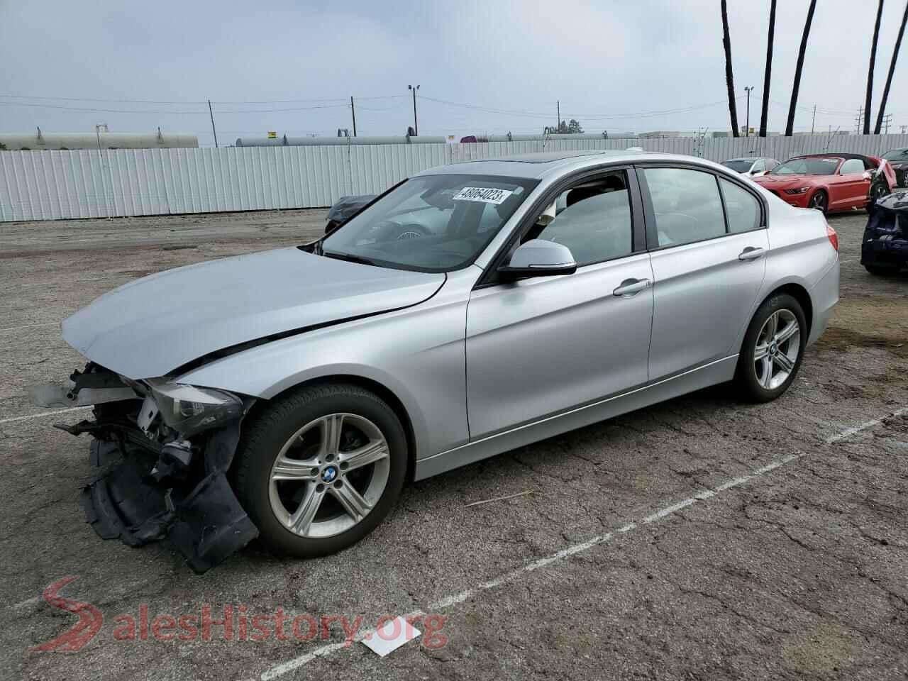 2013 BMW 3 SERIES — VIN WBA3C1G53DNR45817