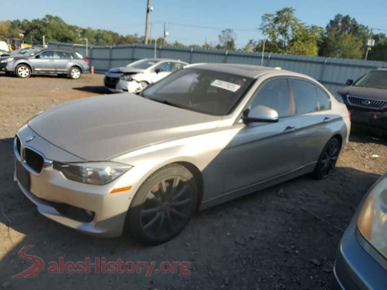 2013 BMW 3 SERIES — VIN WBA3C1G53DNR48121