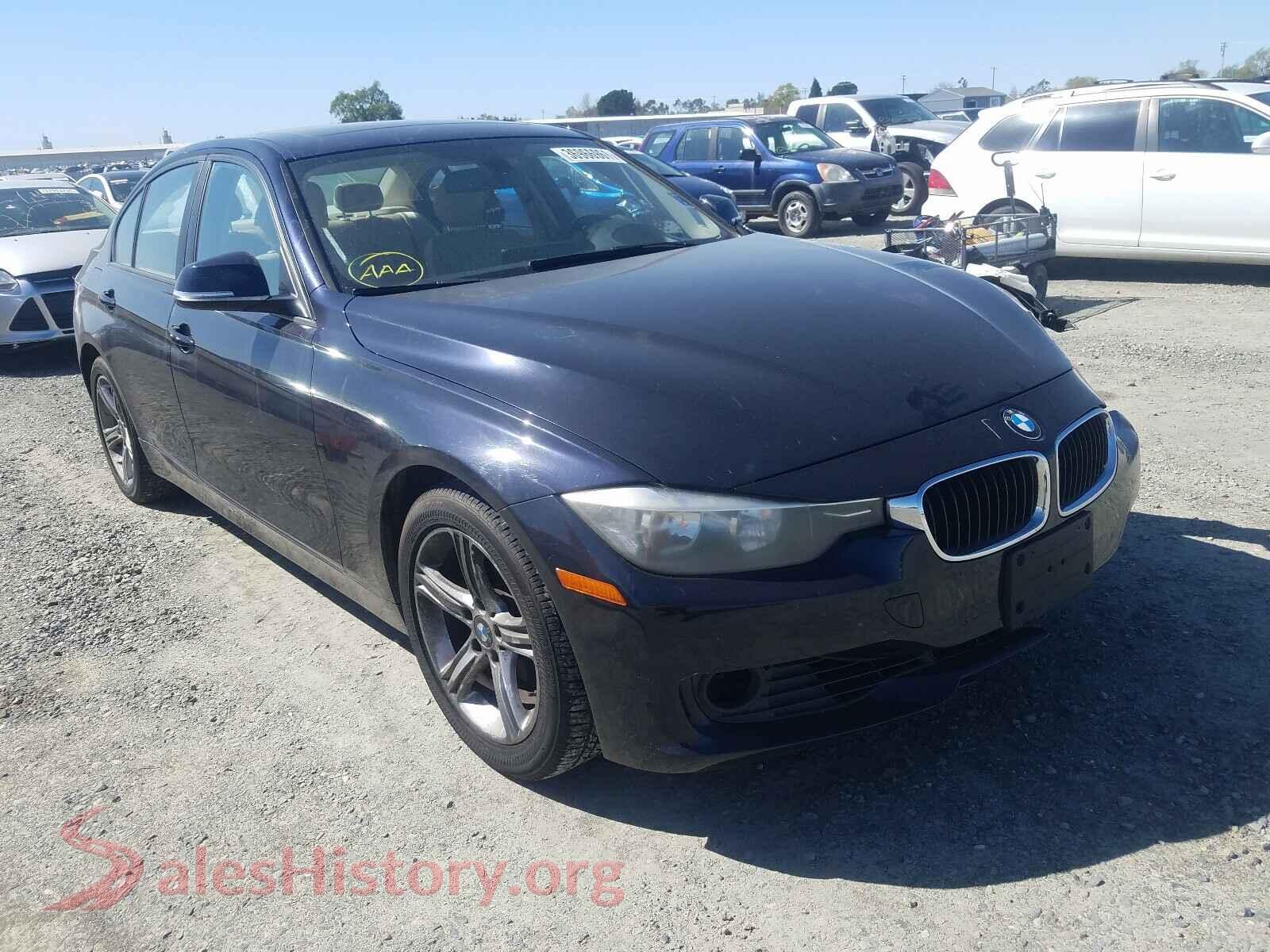 2013 BMW 3 SERIES — VIN WBA3C1G54DNR45213