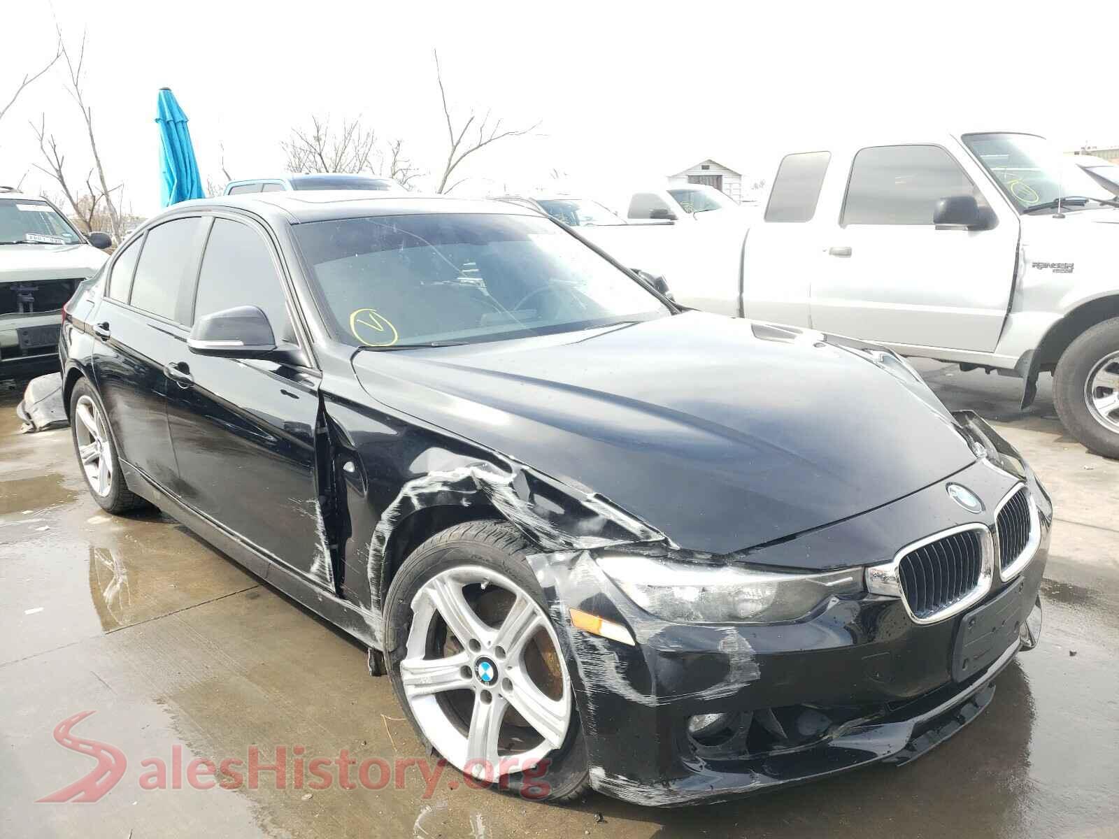 2013 BMW 3 SERIES — VIN WBA3C1G54DNR49181