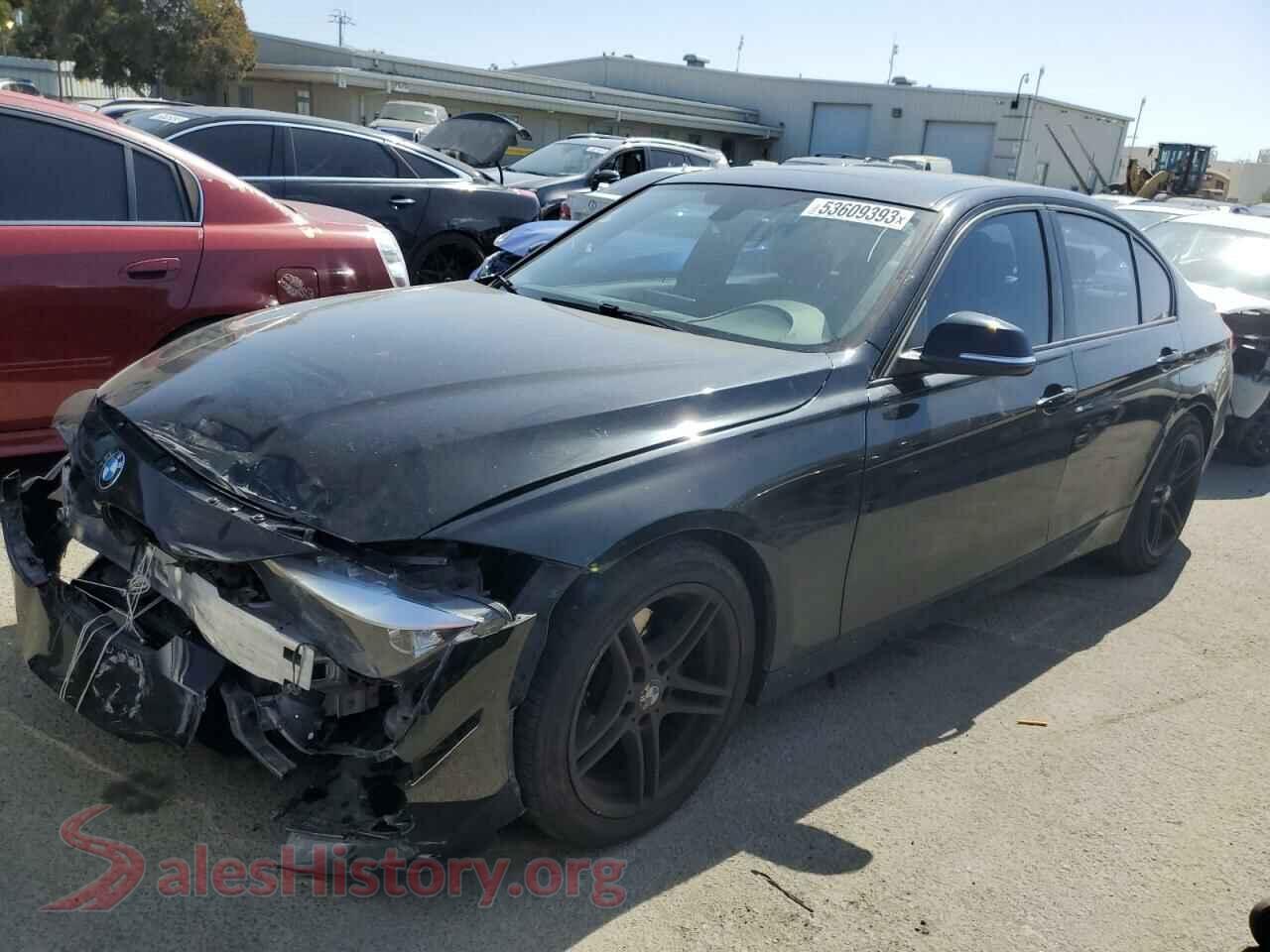 2013 BMW 3 SERIES — VIN WBA3C1G57DNR44282