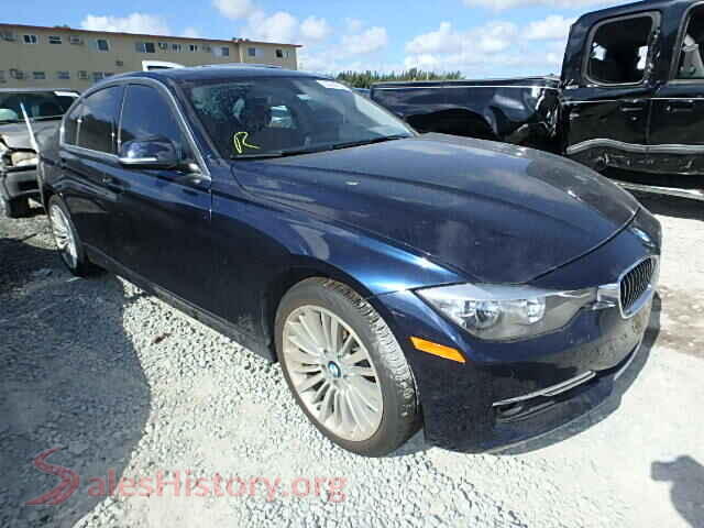 2013 BMW 3 SERIES — VIN WBA3C1G57DNR48526