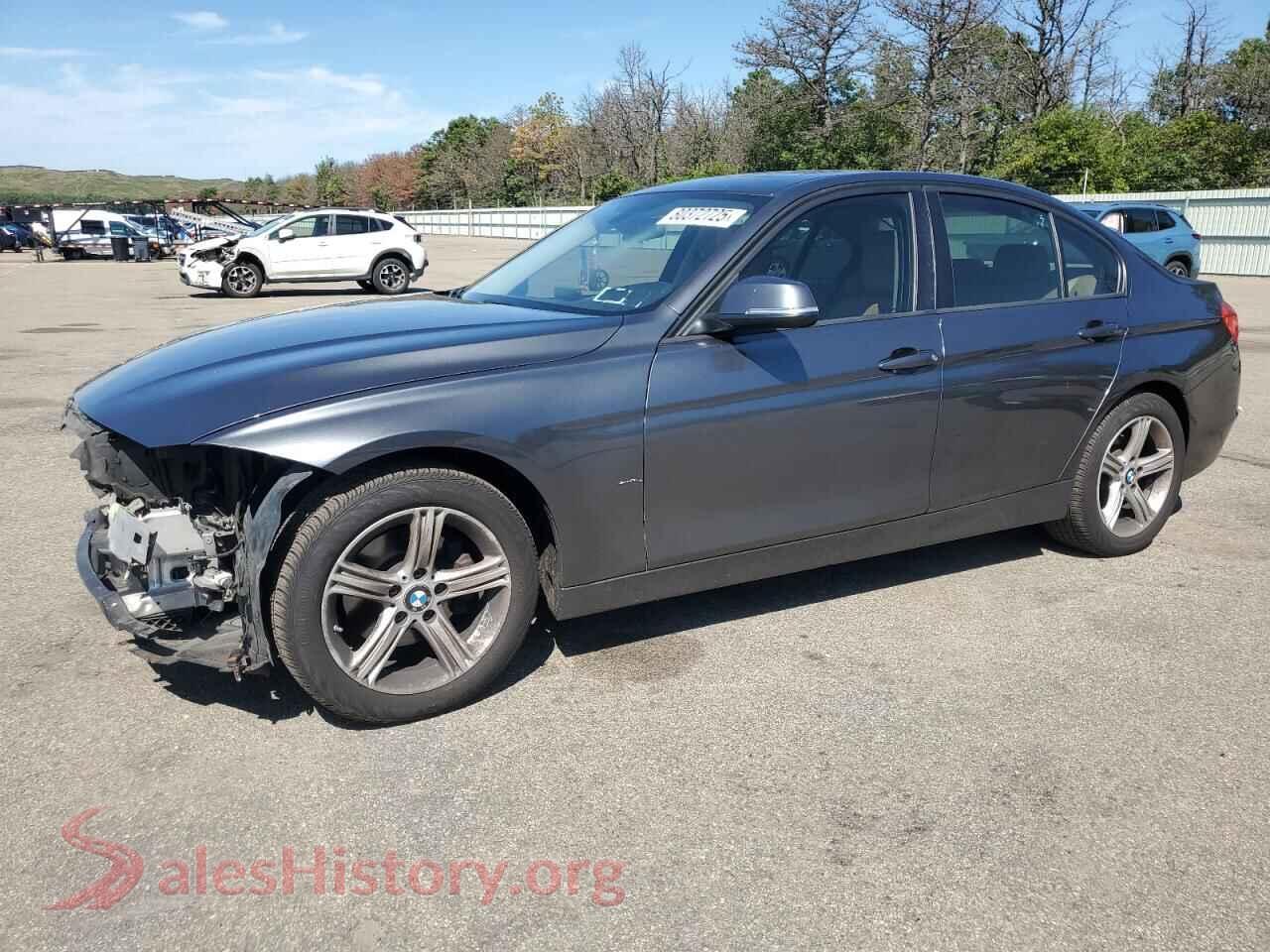 2014 BMW 3 SERIES — VIN WBA3C3C51EPV90640