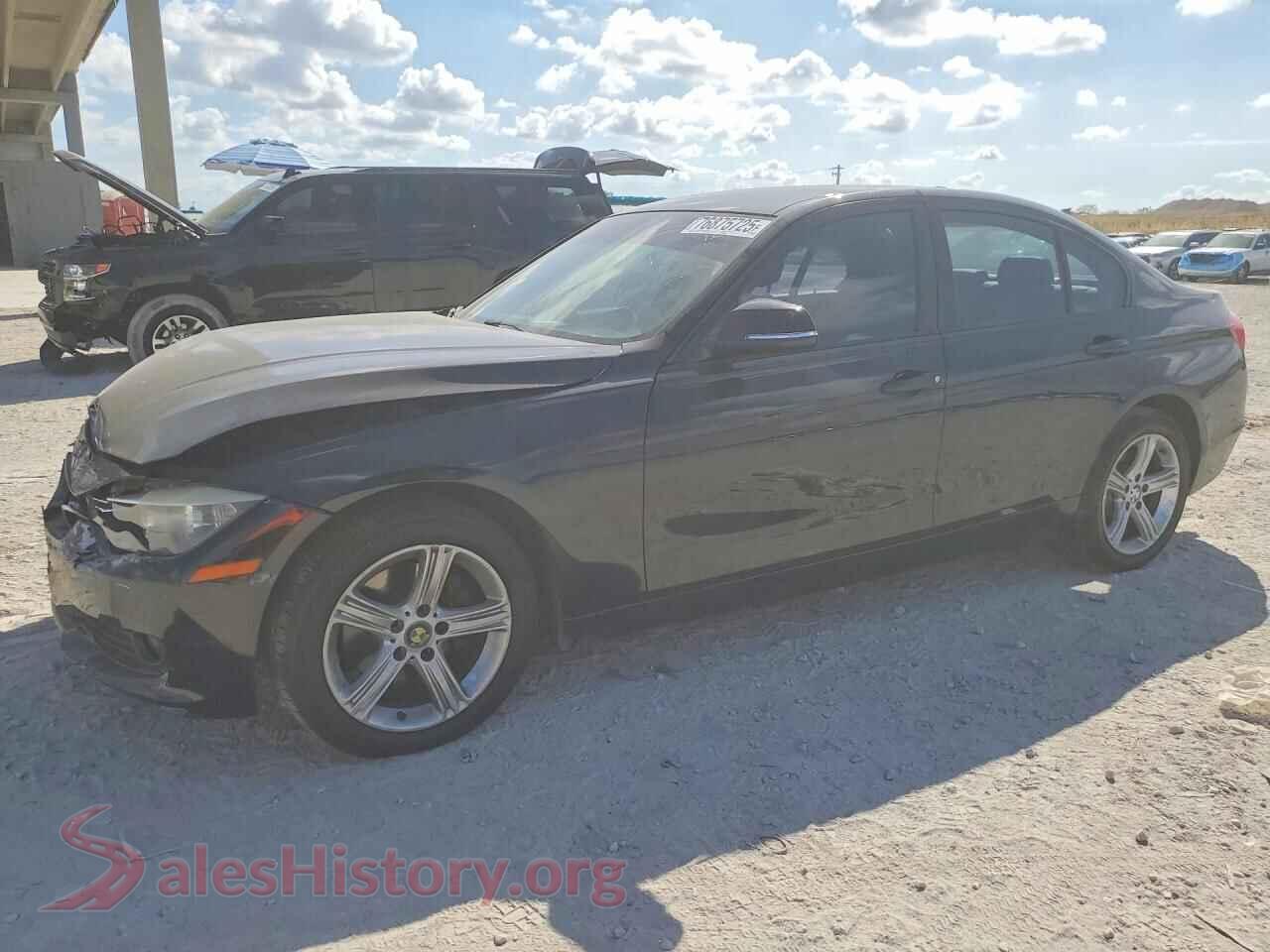 2014 BMW 3 SERIES — VIN WBA3C3C52EF983245
