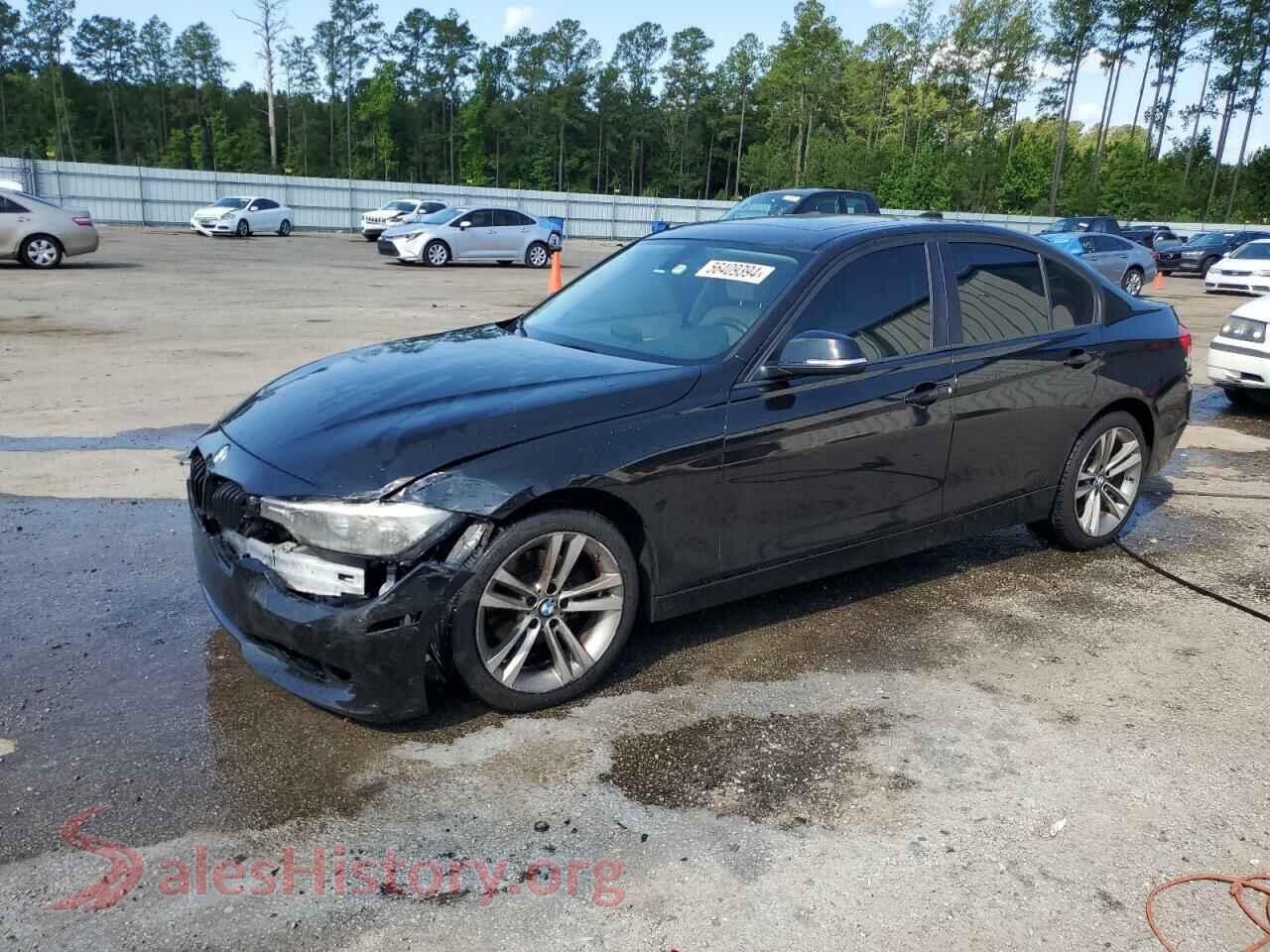 2014 BMW 3 SERIES — VIN WBA3C3C55EP661600