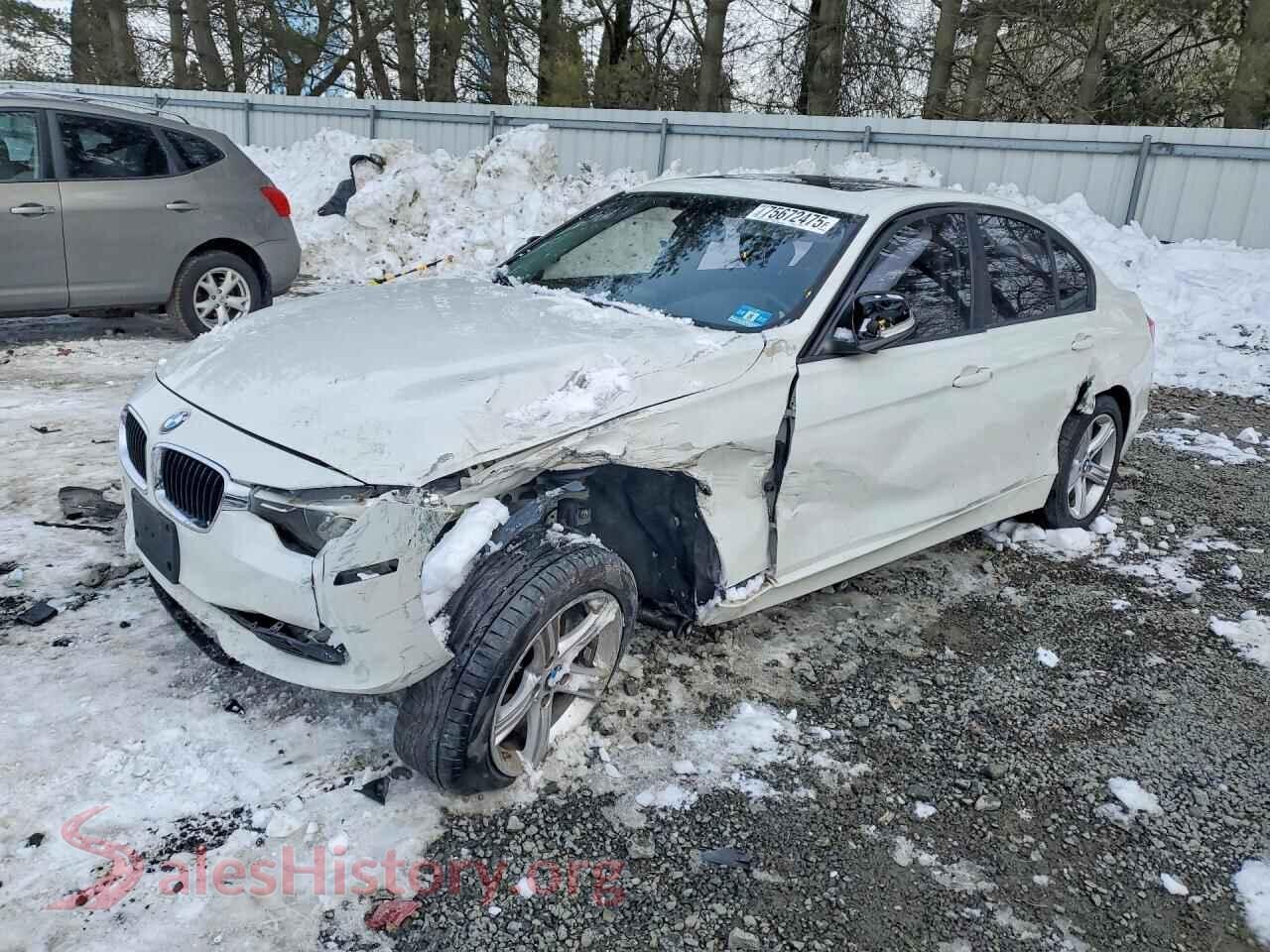 2015 BMW 3 SERIES — VIN WBA3C3C57FK203264