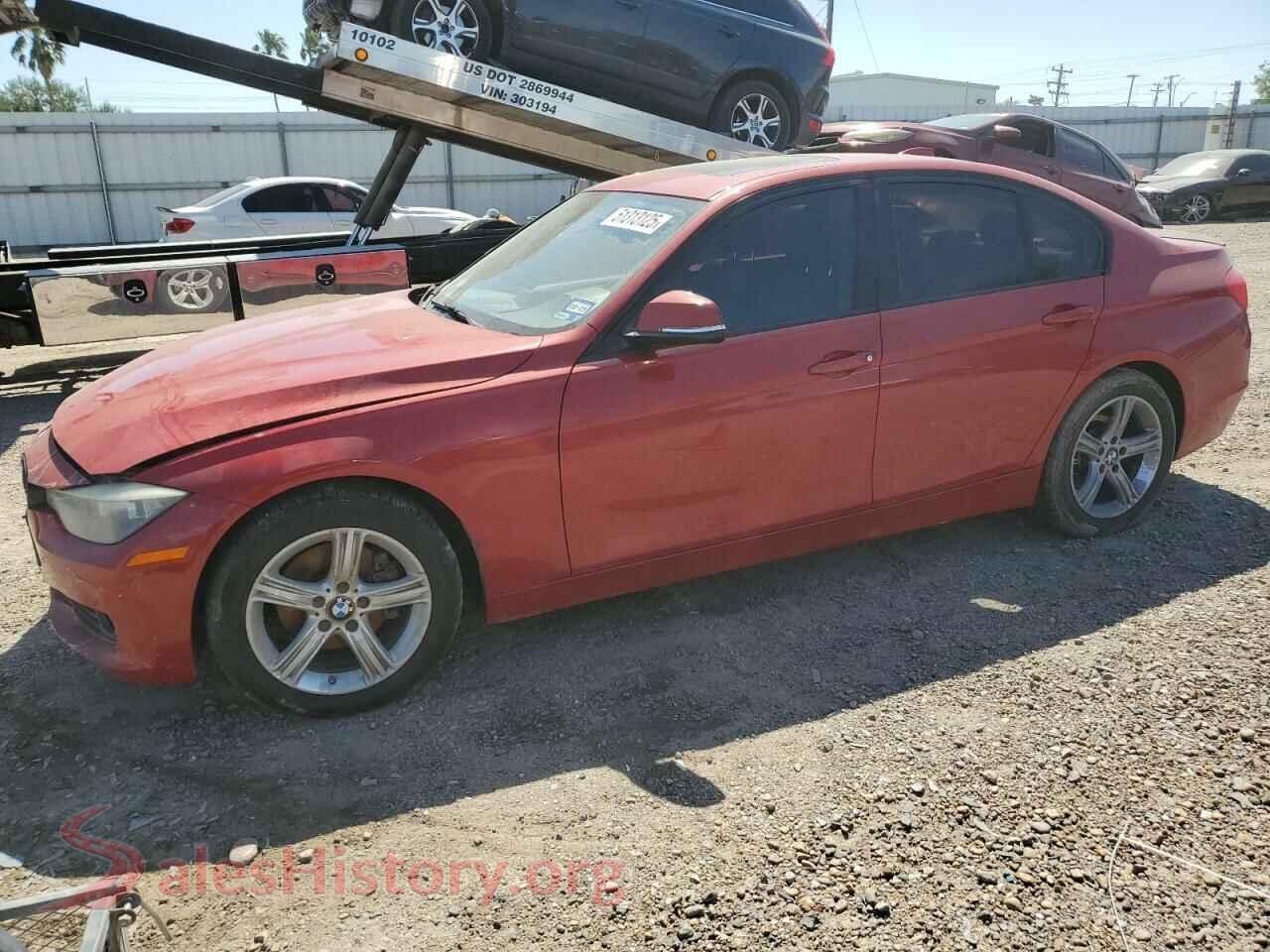 2014 BMW 3 SERIES — VIN WBA3C3C5XEF983557