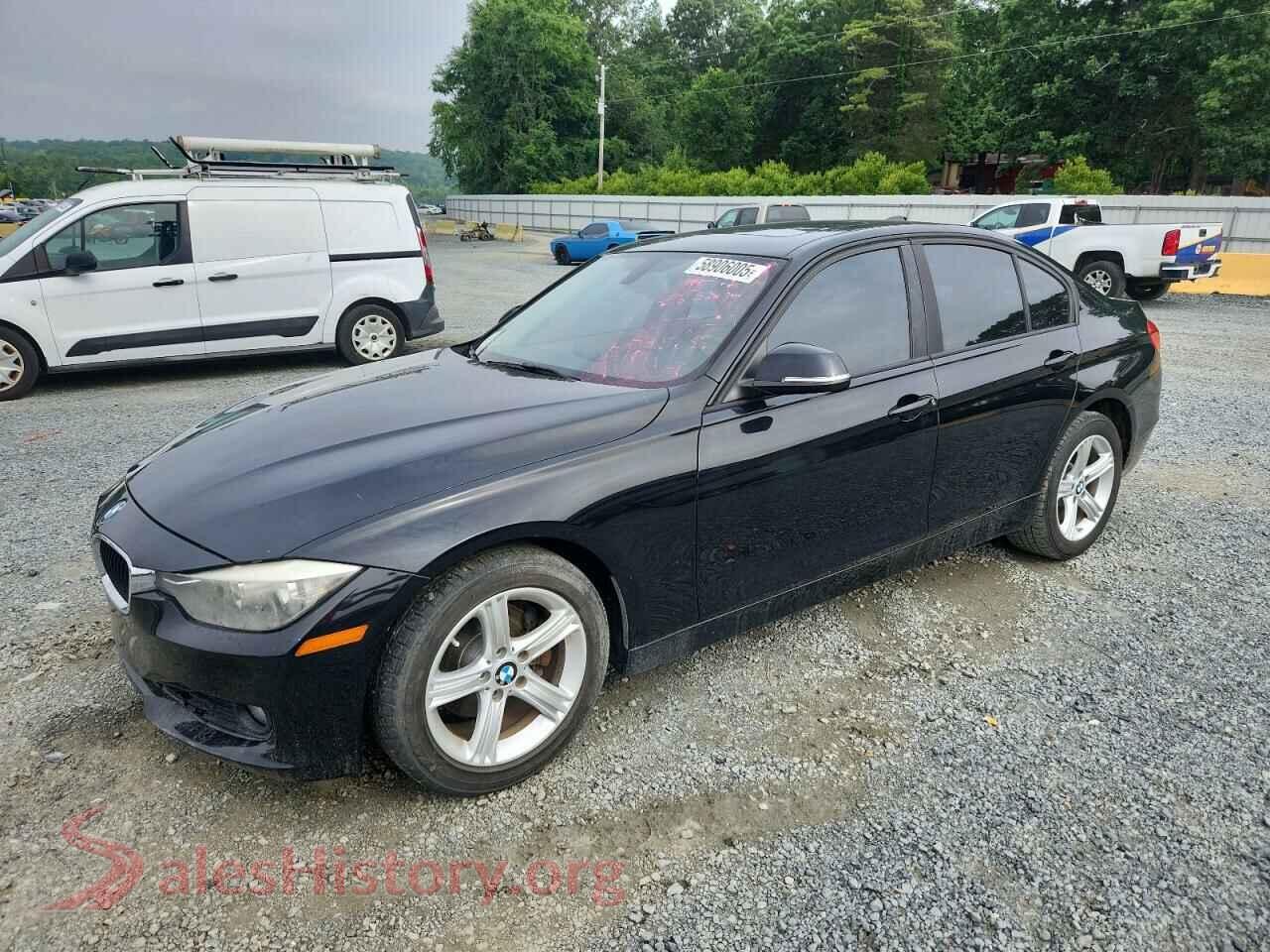 2014 BMW 3 SERIES — VIN WBA3C3C5XEF985633
