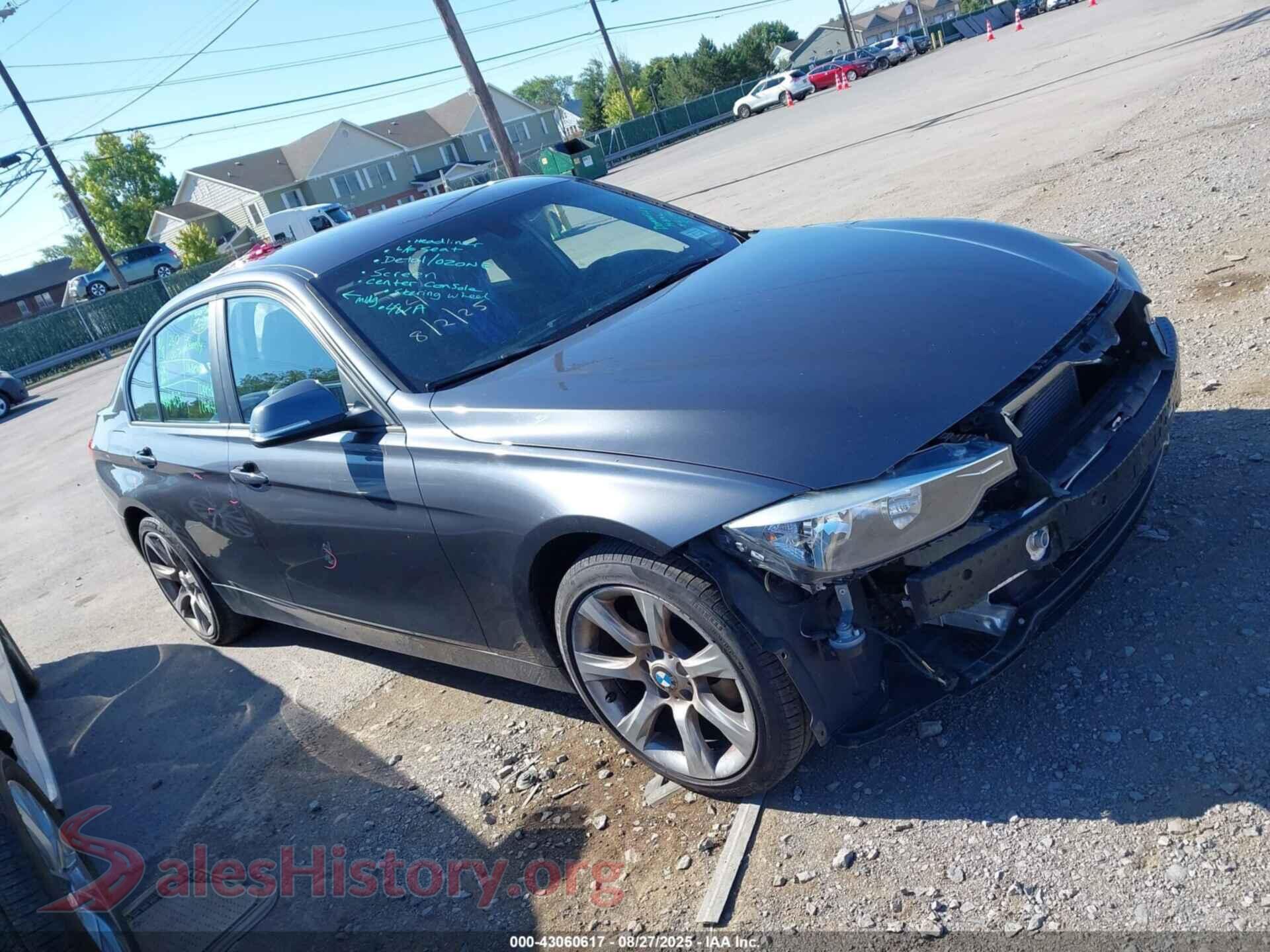 2014 BMW 320I — VIN WBA3C3C5XEP662368