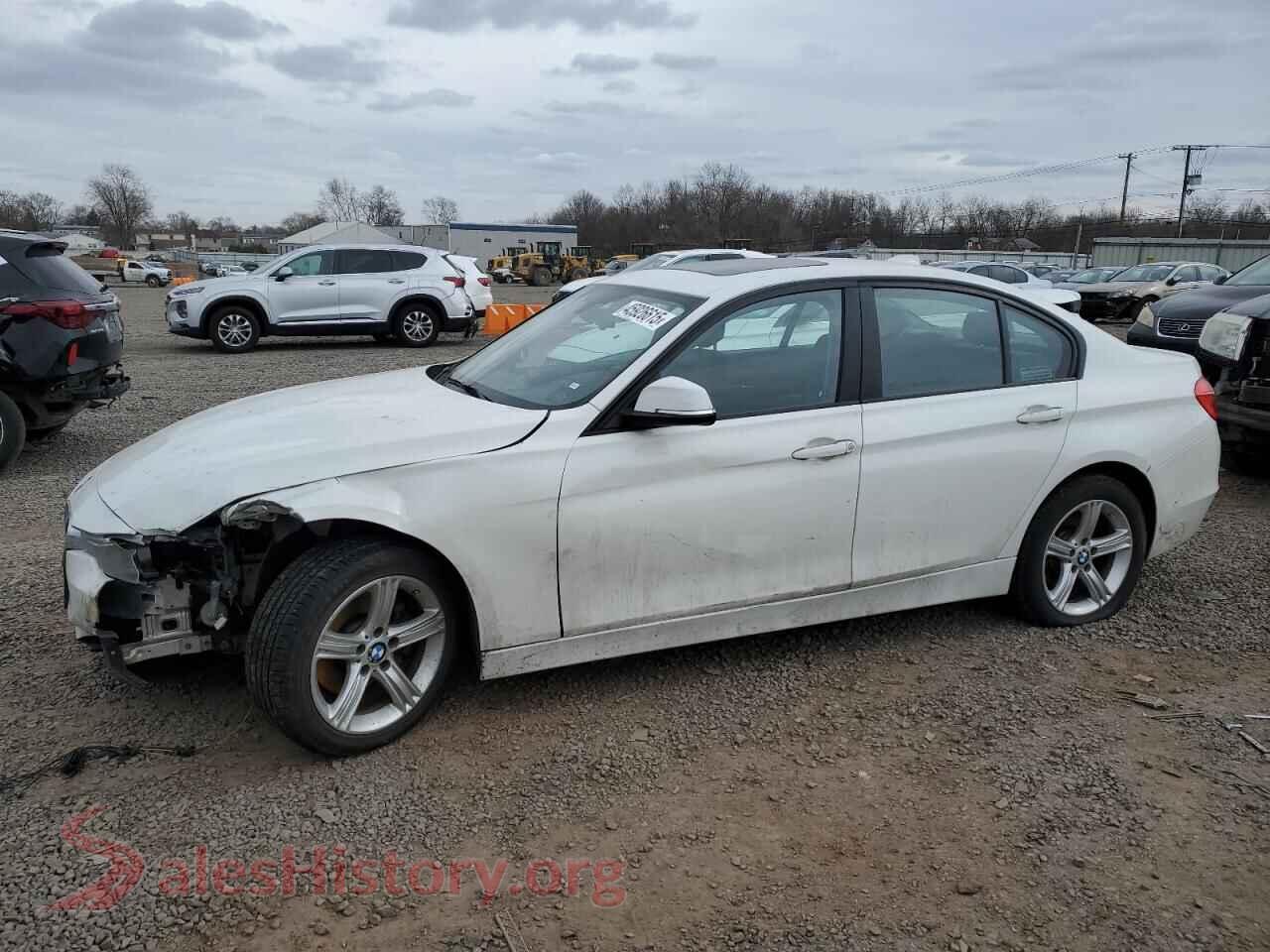 2015 BMW 3 SERIES — VIN WBA3C3G54FNS74026