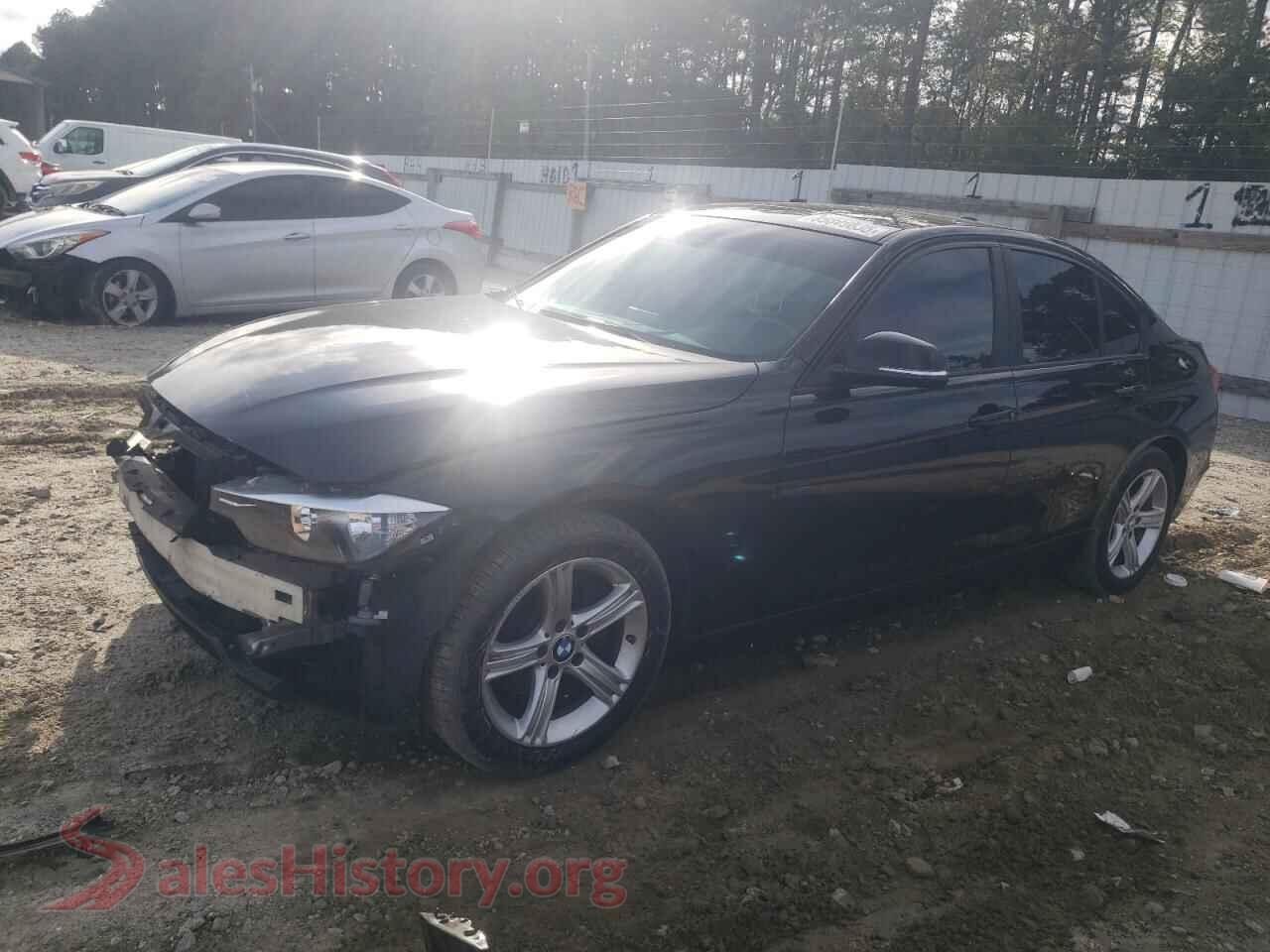 2015 BMW 3 SERIES — VIN WBA3C3G5XFNT51336