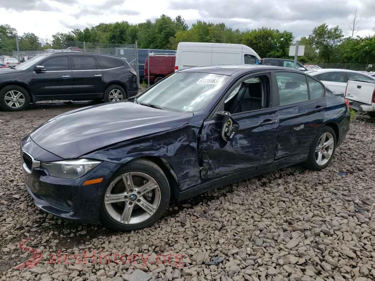 2015 BMW 3 SERIES — VIN WBA3C3G5XFNT52020