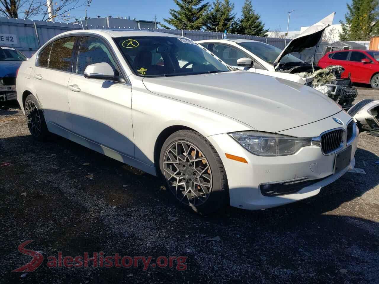 2014 BMW 3 SERIES — VIN WBA3D5C53EKX99657