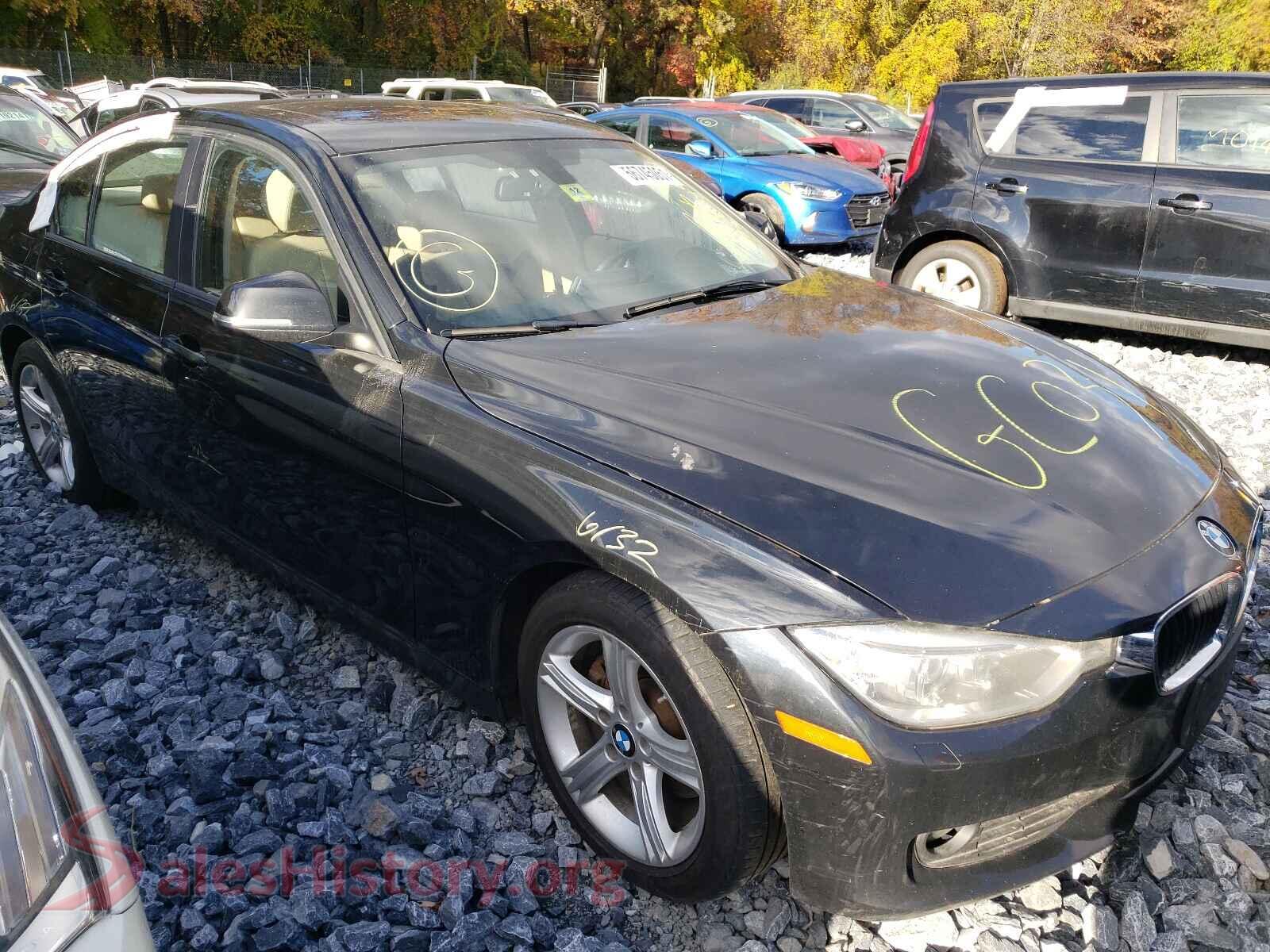 2014 BMW 3 SERIES — VIN WBA3D5C5XEKX99185