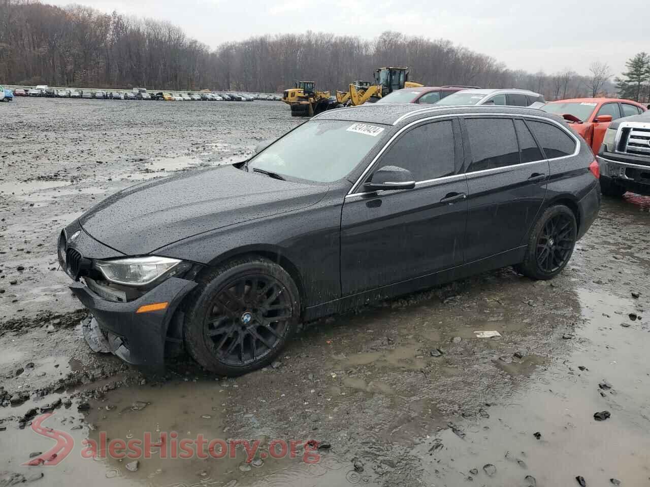 2014 BMW 3 SERIES — VIN WBA3K5C59EKT33057