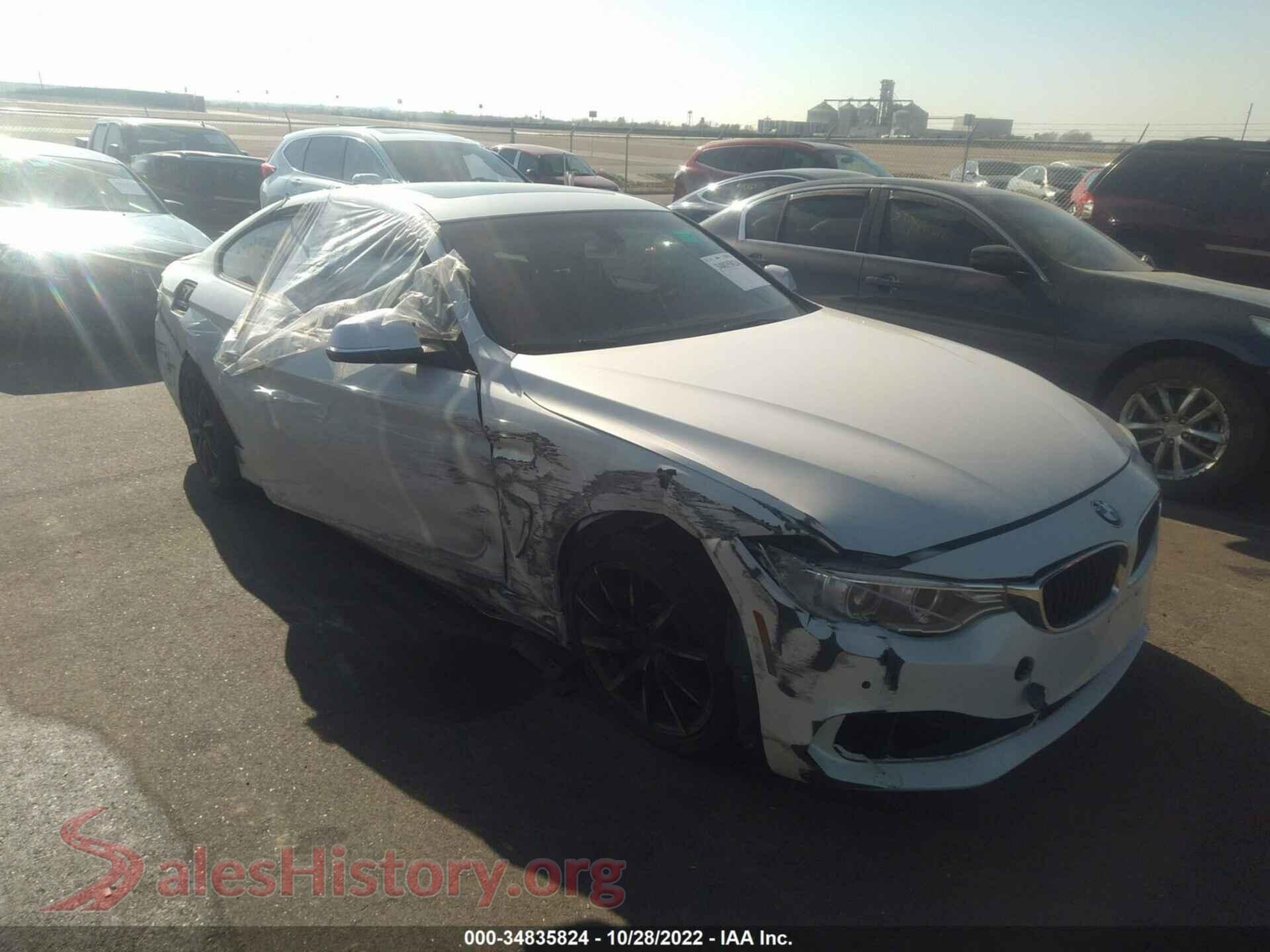 2015 BMW 4 SERIES — VIN WBA3N3C52FK232424