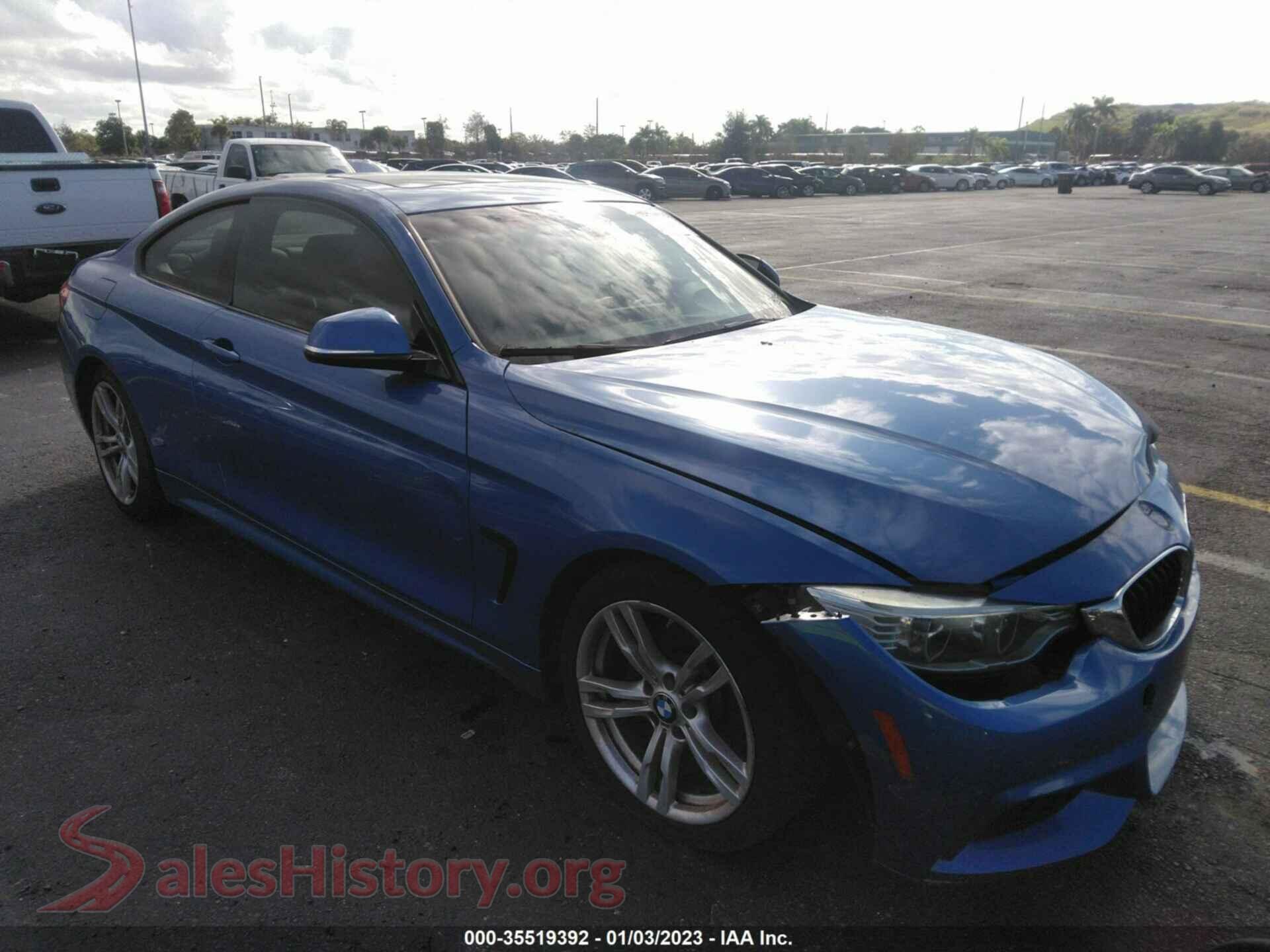 2014 BMW 4 SERIES — VIN WBA3N3C58EK230871
