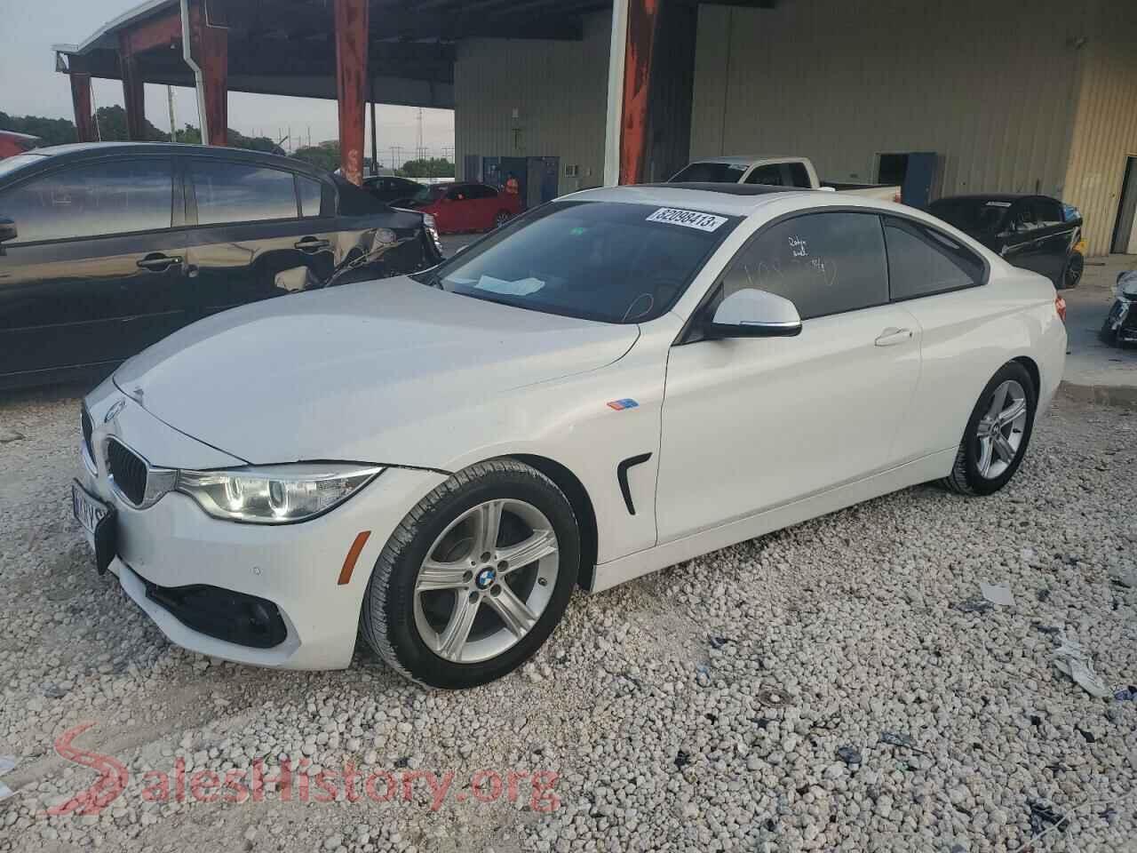2014 BMW 4 SERIES — VIN WBA3N3C59EF711091