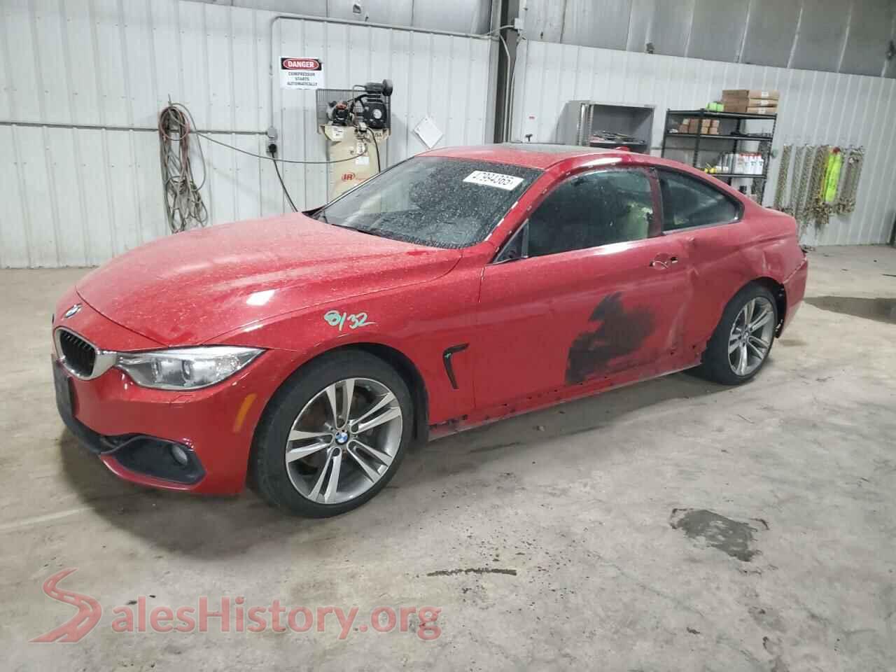2014 BMW 4 SERIES — VIN WBA3N5C51EF715633