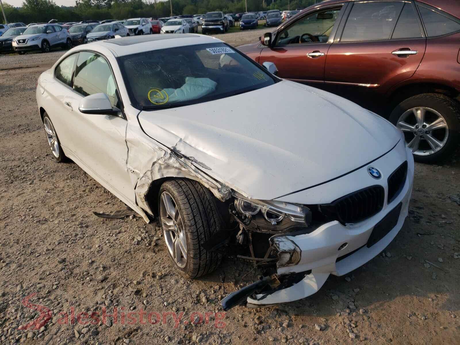 2015 BMW 4 SERIES — VIN WBA3N5C51FK484547
