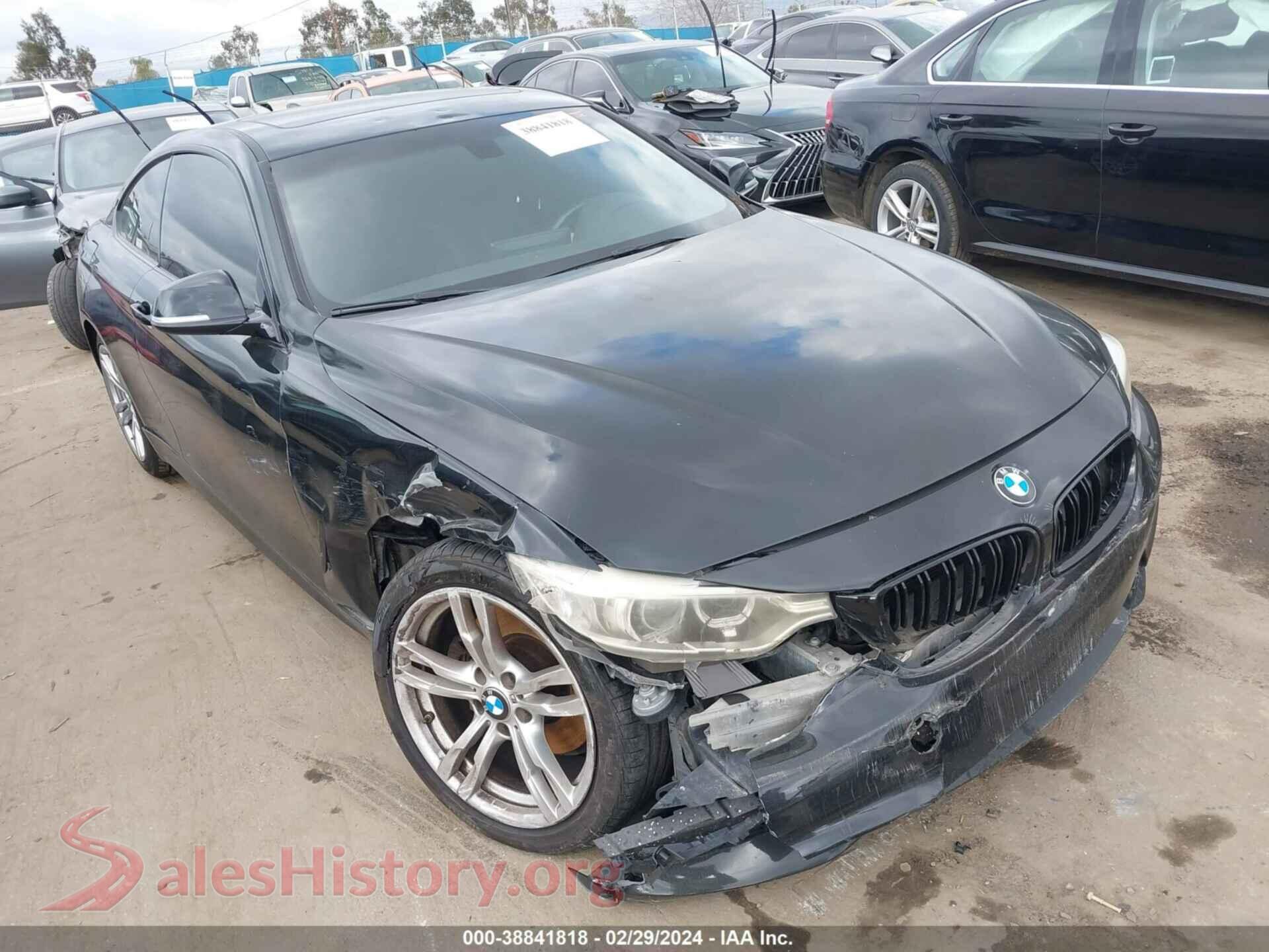 2014 BMW 428I — VIN WBA3N7C50EK220245