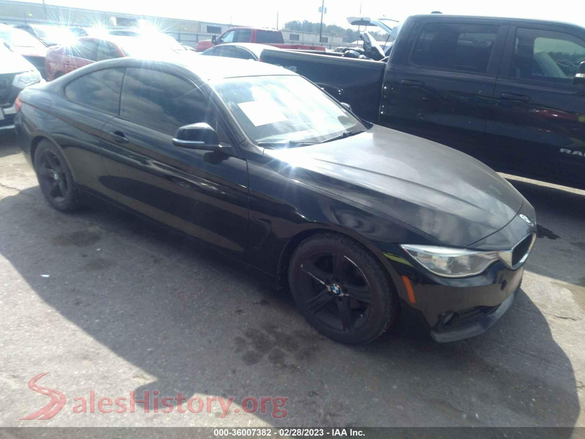 2014 BMW 4 SERIES — VIN WBA3N7C53EF719551
