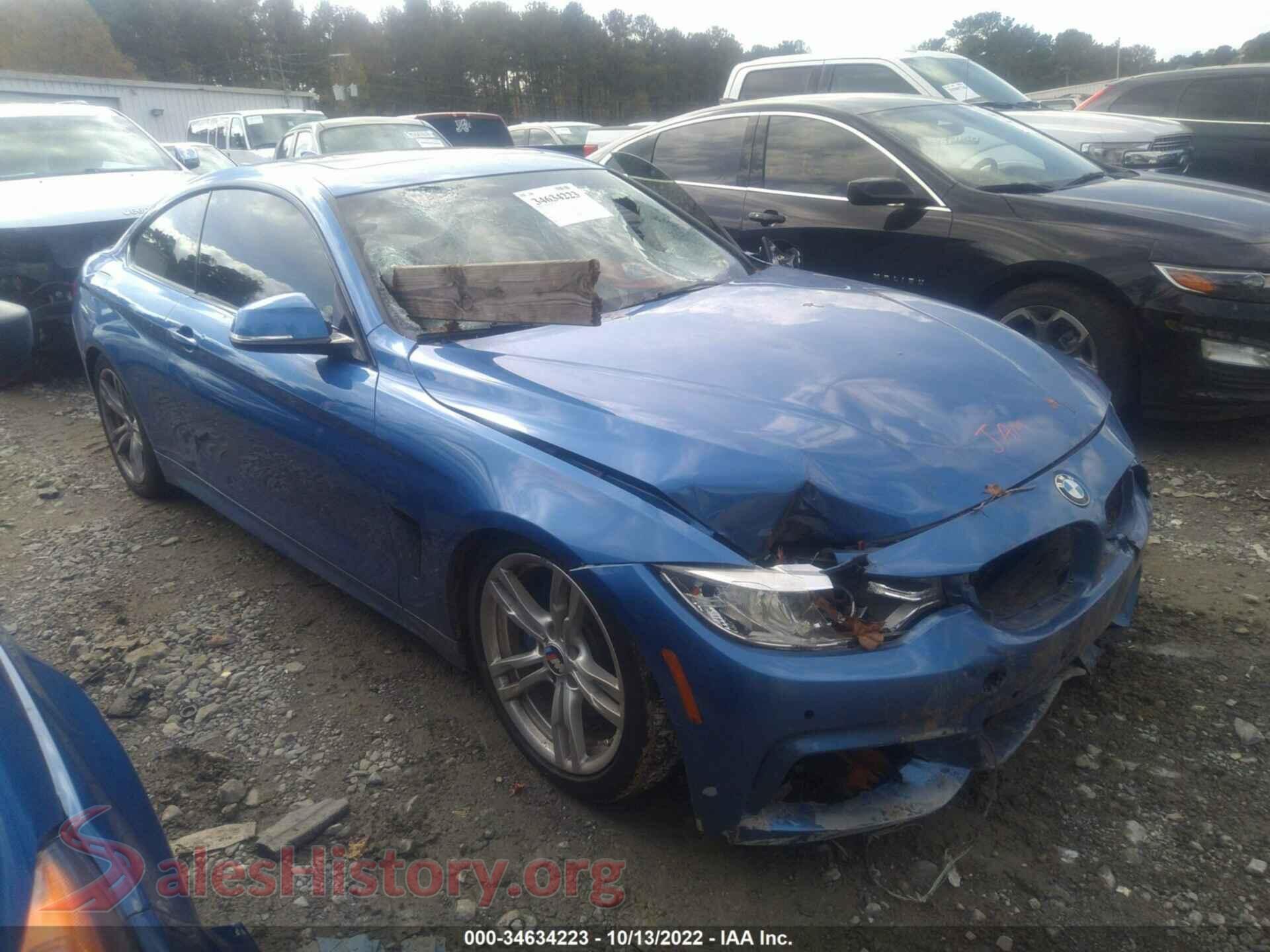 2014 BMW 428I — VIN WBA3N7C55EK221293
