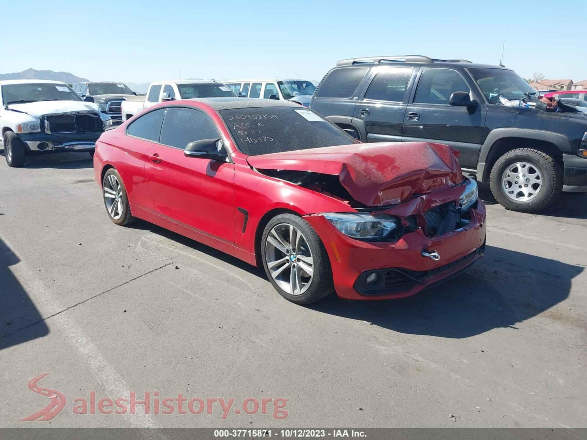 2016 BMW 428 — VIN WBA3N7C59GK228377