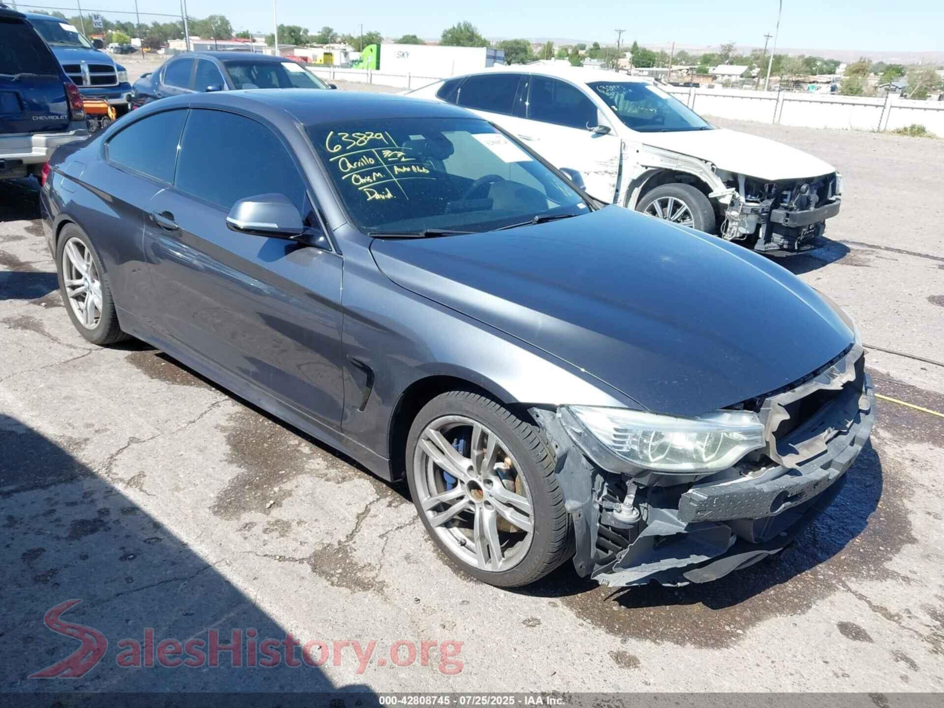 2014 BMW 428I — VIN WBA3N7C5XEF718011