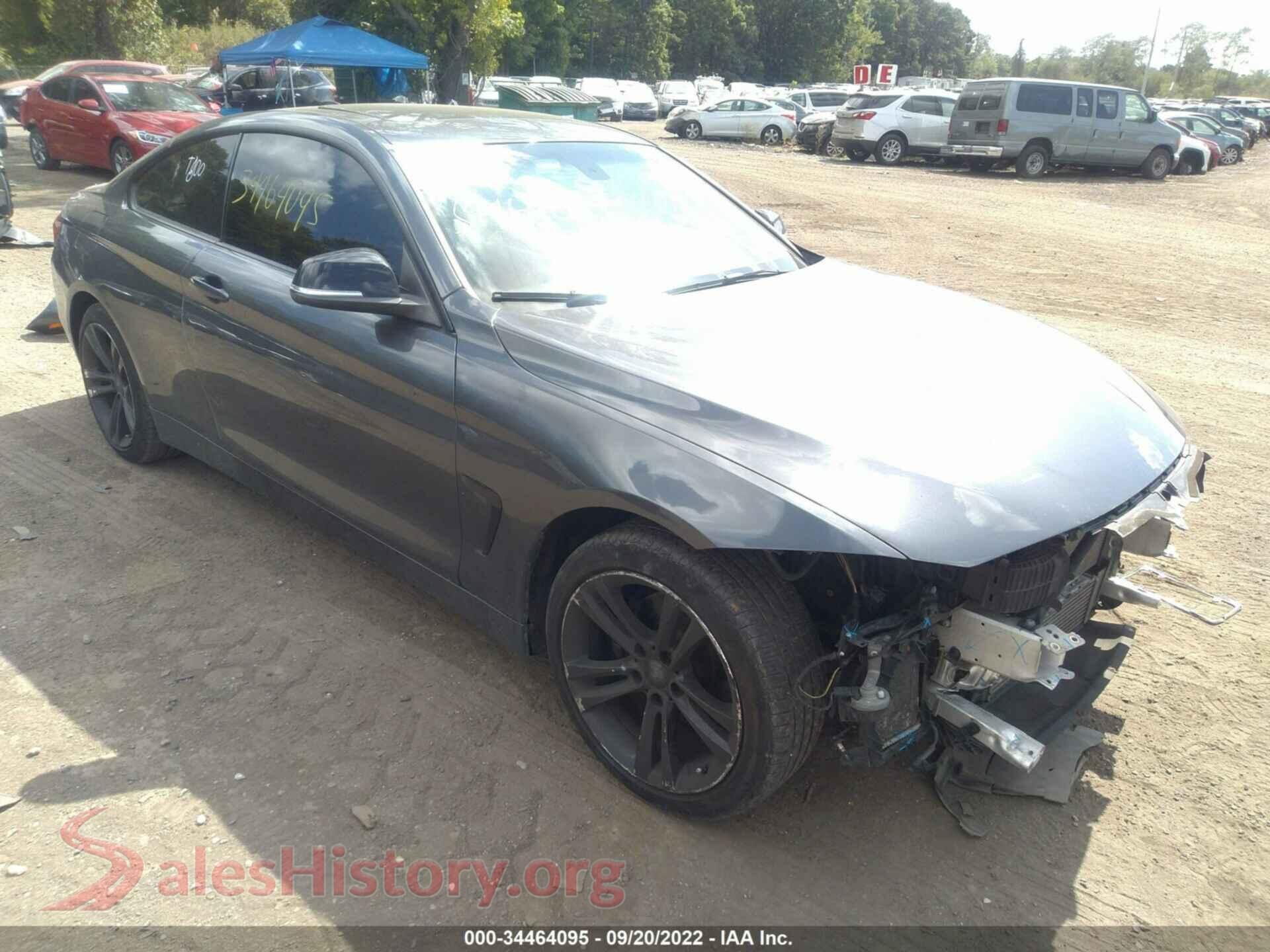 2015 BMW 4 SERIES — VIN WBA3N9C54FK247381