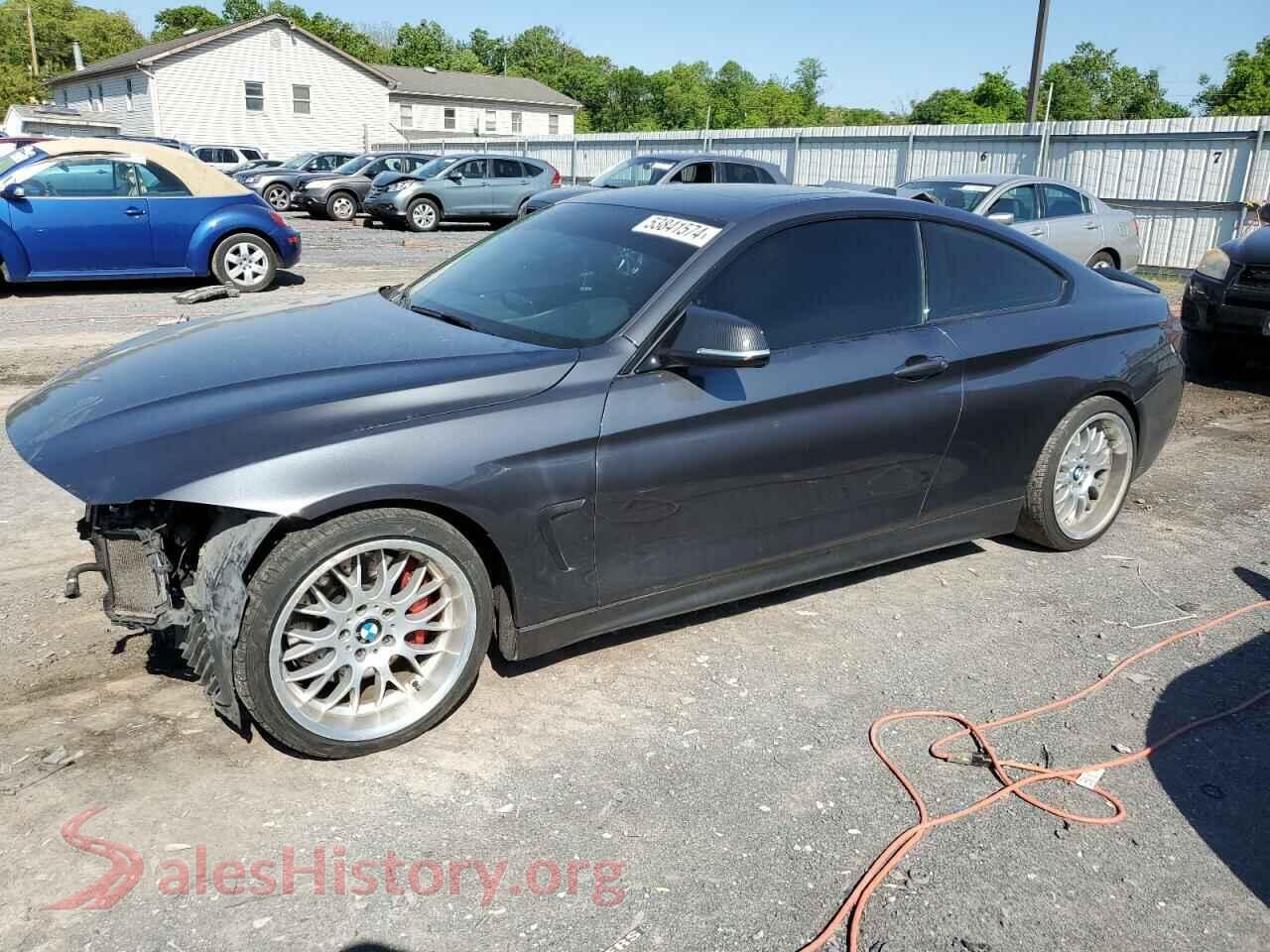 2014 BMW 4 SERIES — VIN WBA3R1C51EK192053