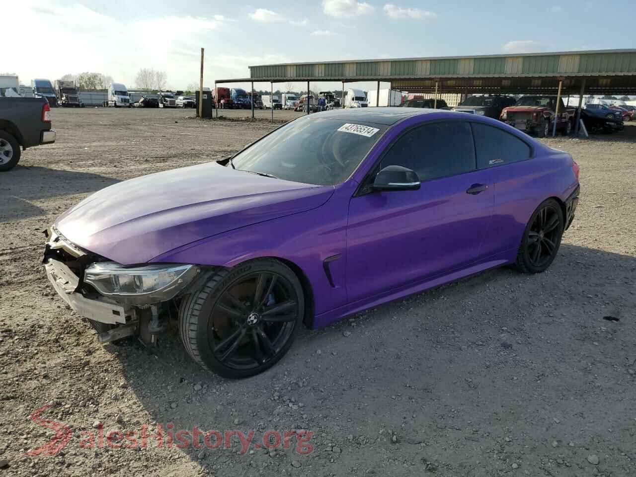2015 BMW 4 SERIES — VIN WBA3R1C51FK193382