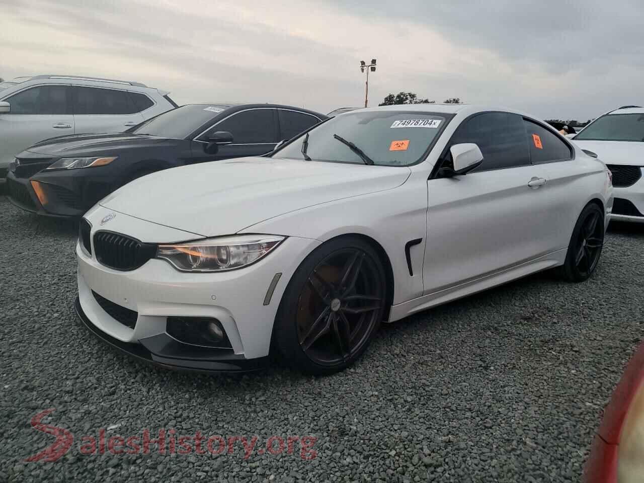2016 BMW 4 SERIES — VIN WBA3R1C51GK529064