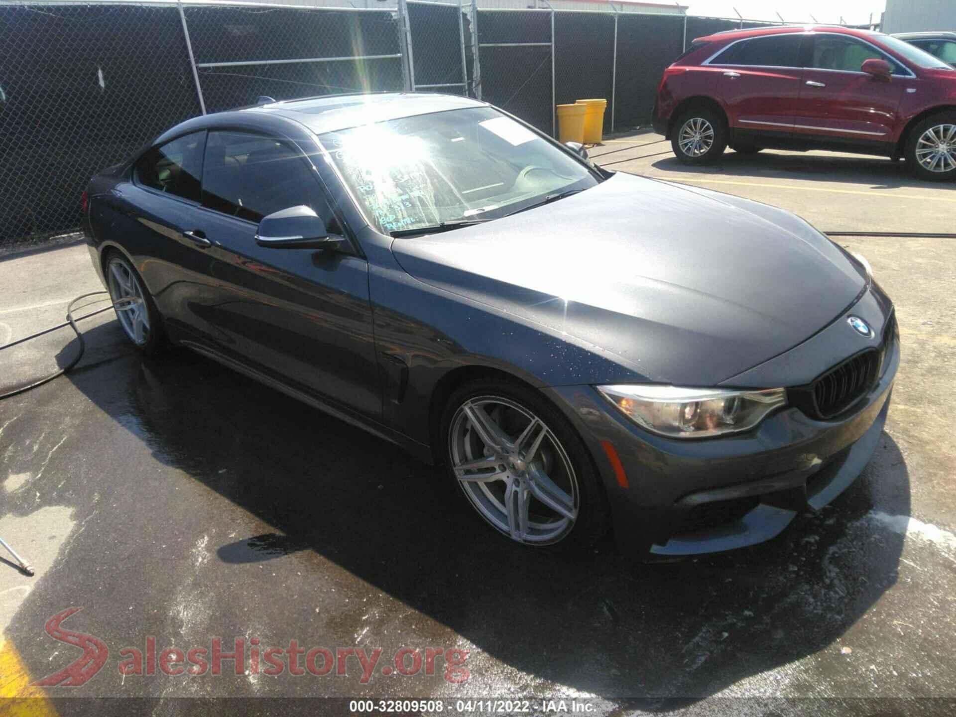 2014 BMW 4 SERIES — VIN WBA3R1C52EK190084