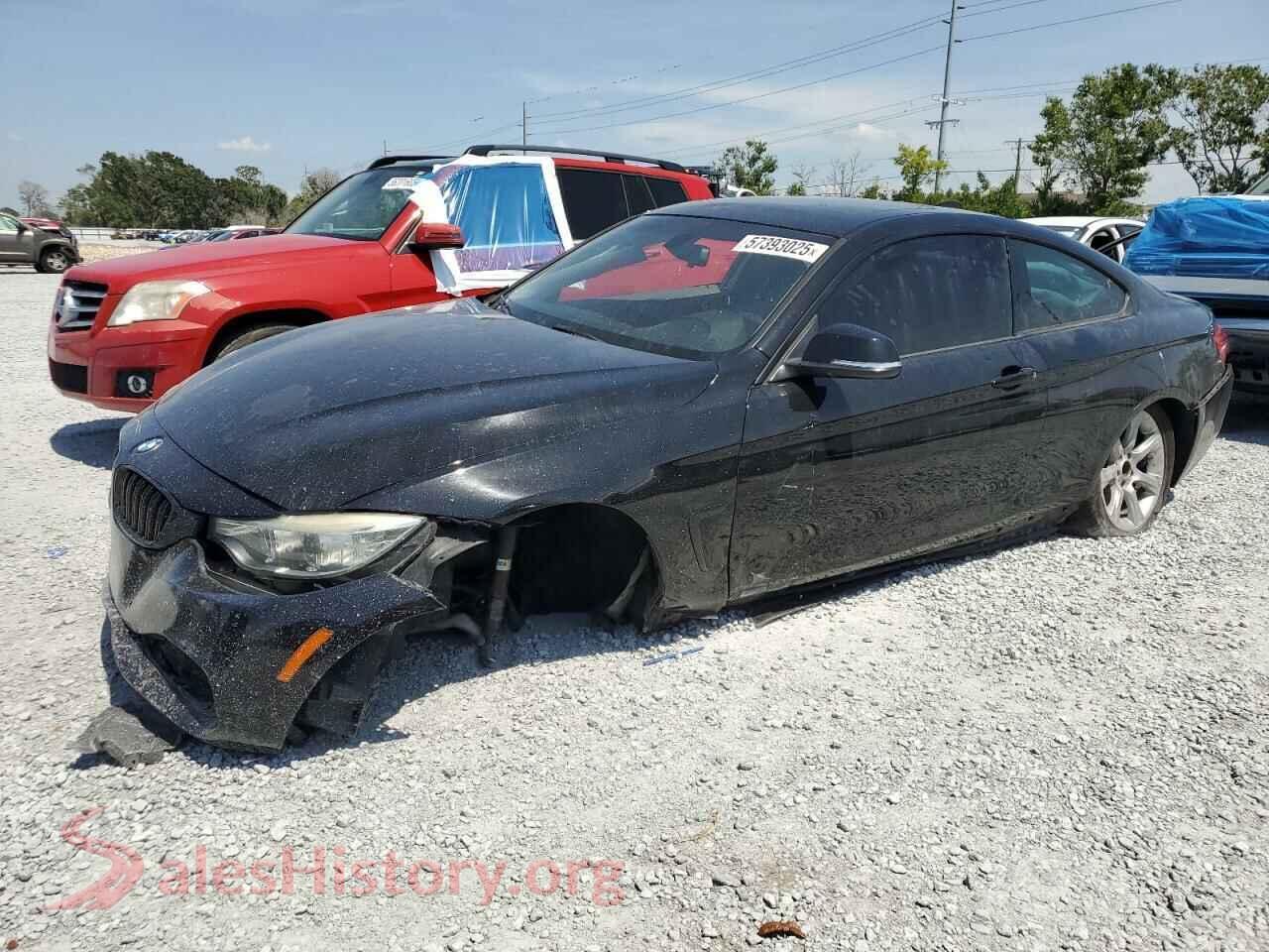 2014 BMW 4 SERIES — VIN WBA3R1C52EK192420
