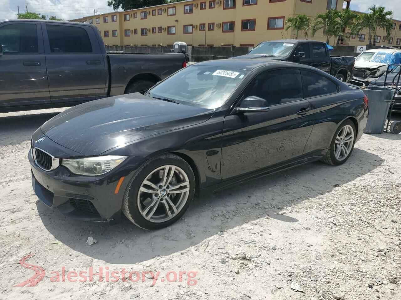 2014 BMW 4 SERIES — VIN WBA3R1C52EK192451
